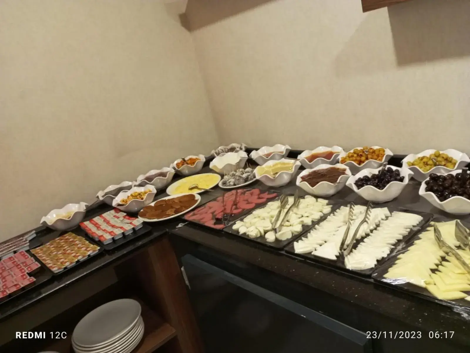 Buffet breakfast in Ugurlu Hotel Buffet breakfast in Ugurlu Hotel