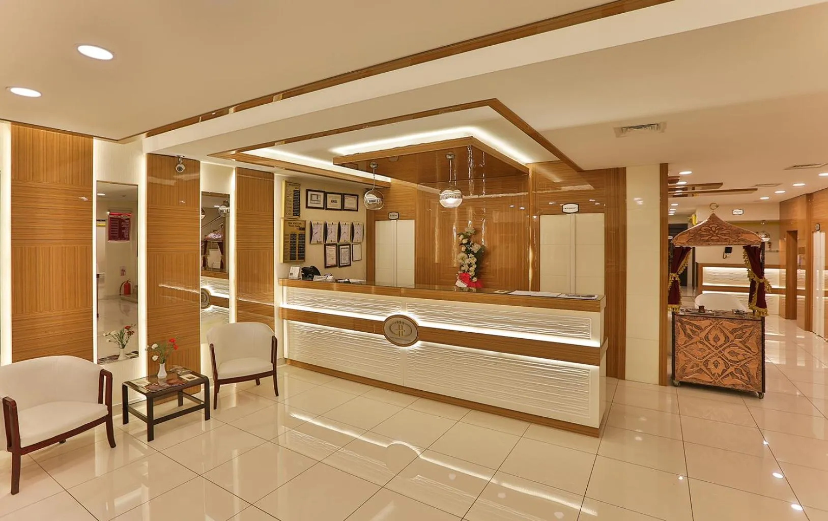 Lobby or reception in Gaziantep Garni Hotel