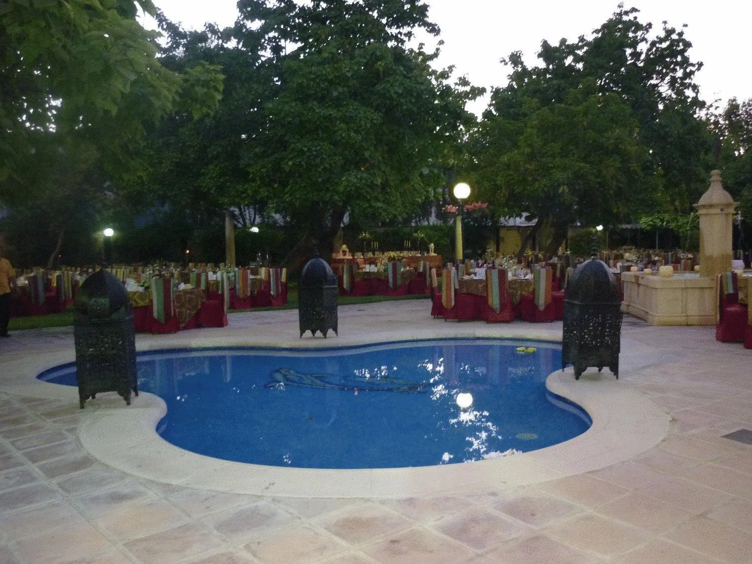 Swimming pool in Hotel Castillo de Montemayor
