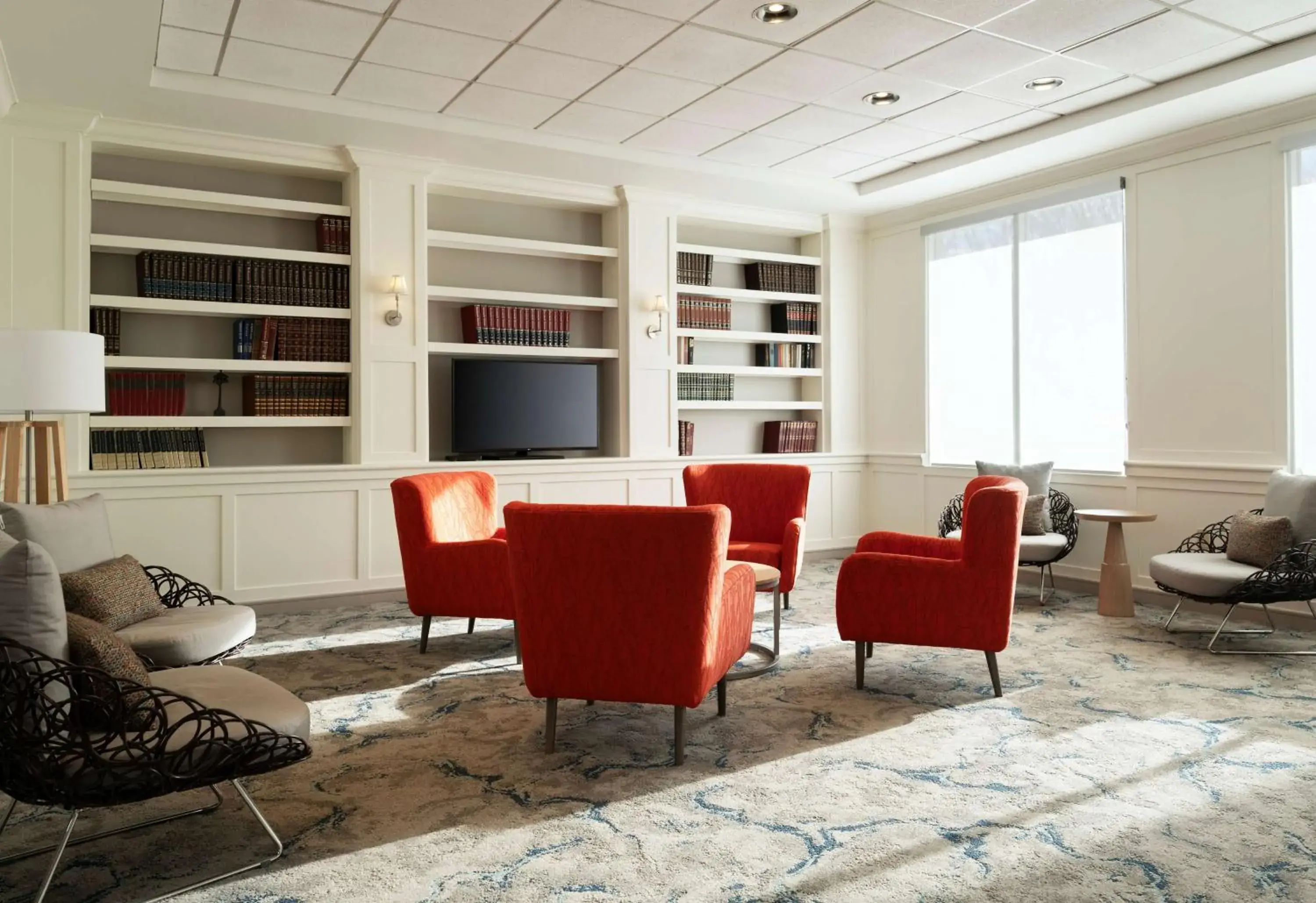 Lobby or reception in Hilton Garden Inn Boston-Burlington Lobby or reception in Hilton Garden Inn Boston-Burlington