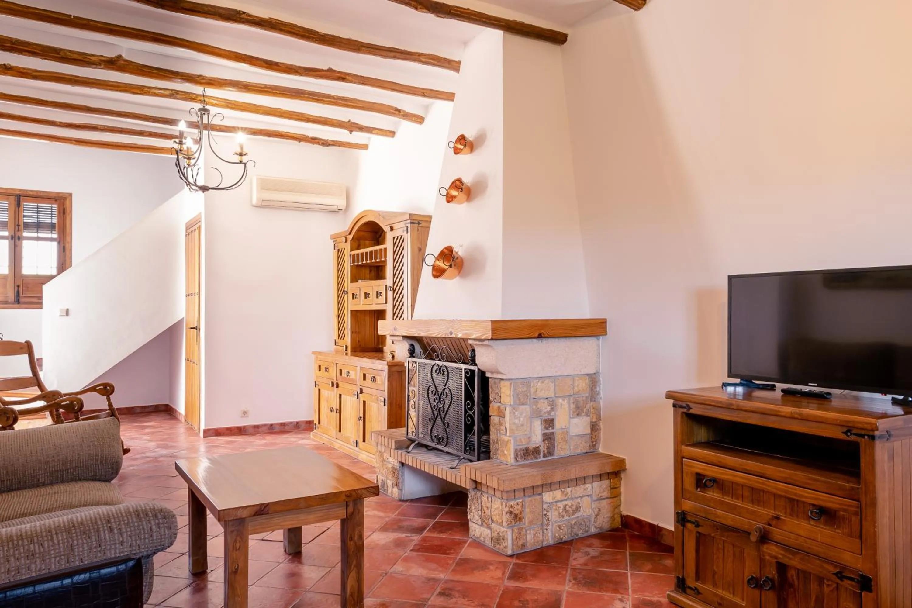 Living room in Cortijo La Presa
