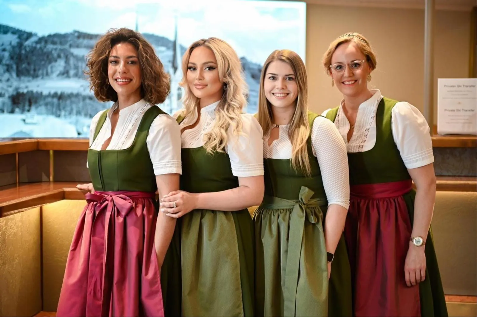 People in Alpenland St Johann