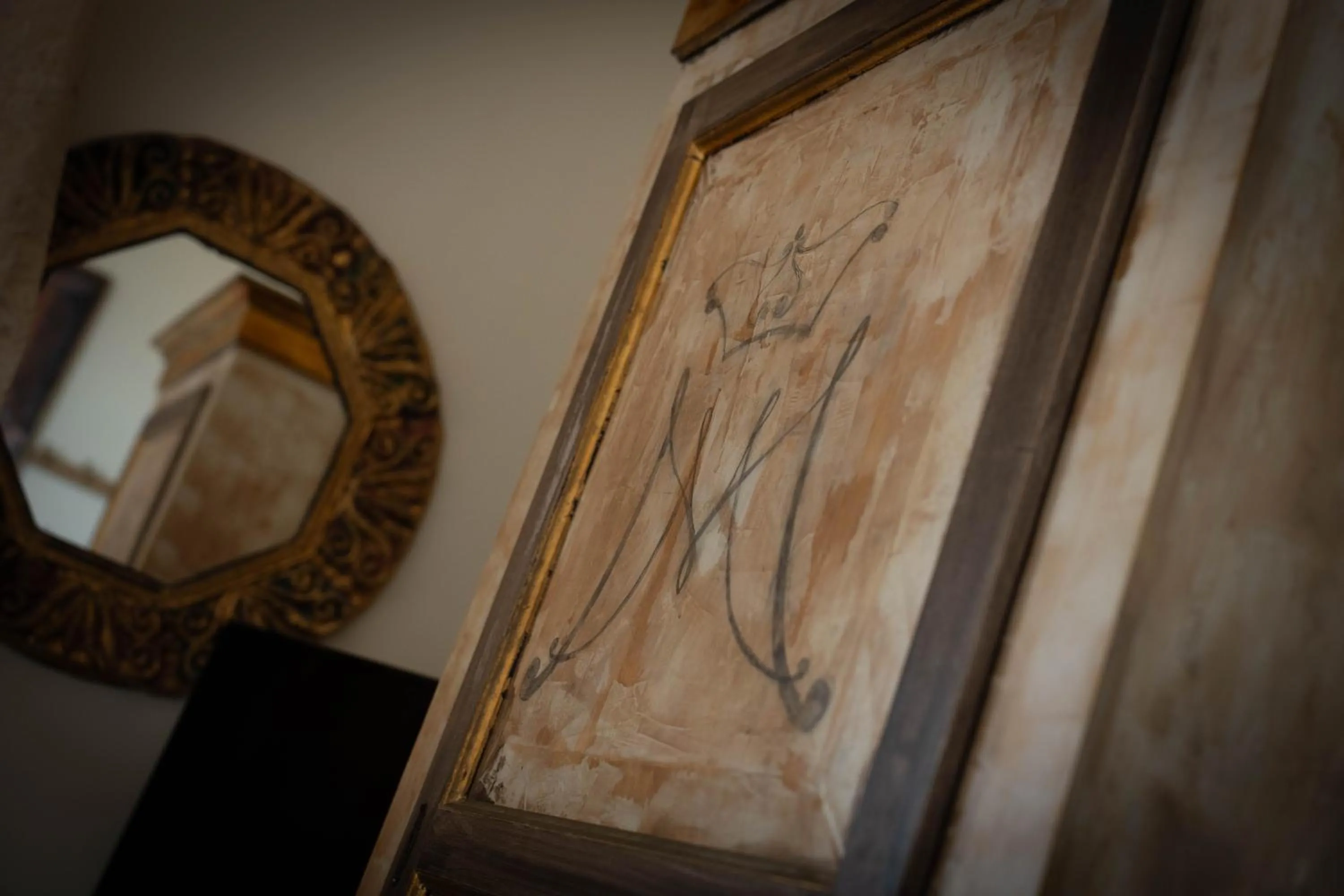 Decorative detail in Morali Palace