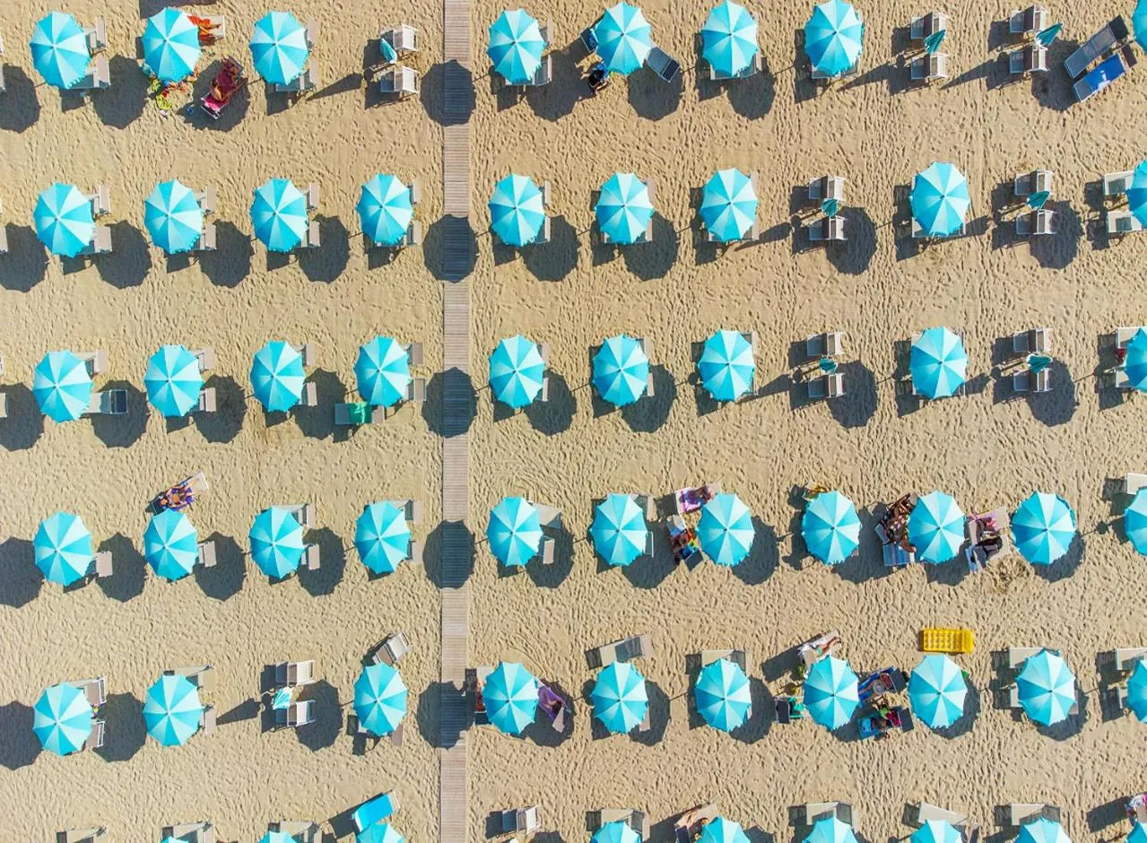 Bird's eye view in Hotel Paloma Beach Front Chiringuitos Time