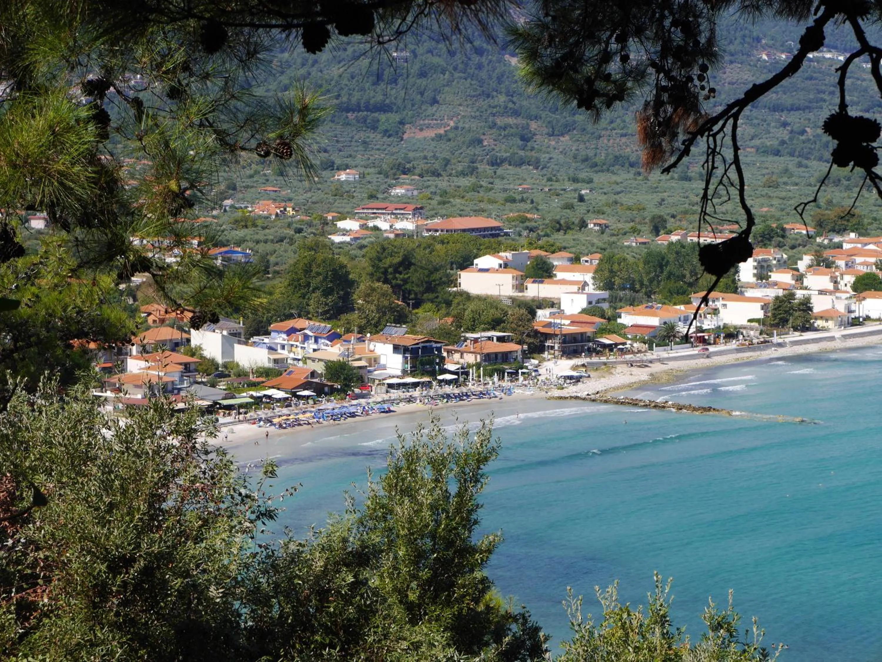 Bird's eye view in Blue Sea Beach Hotel