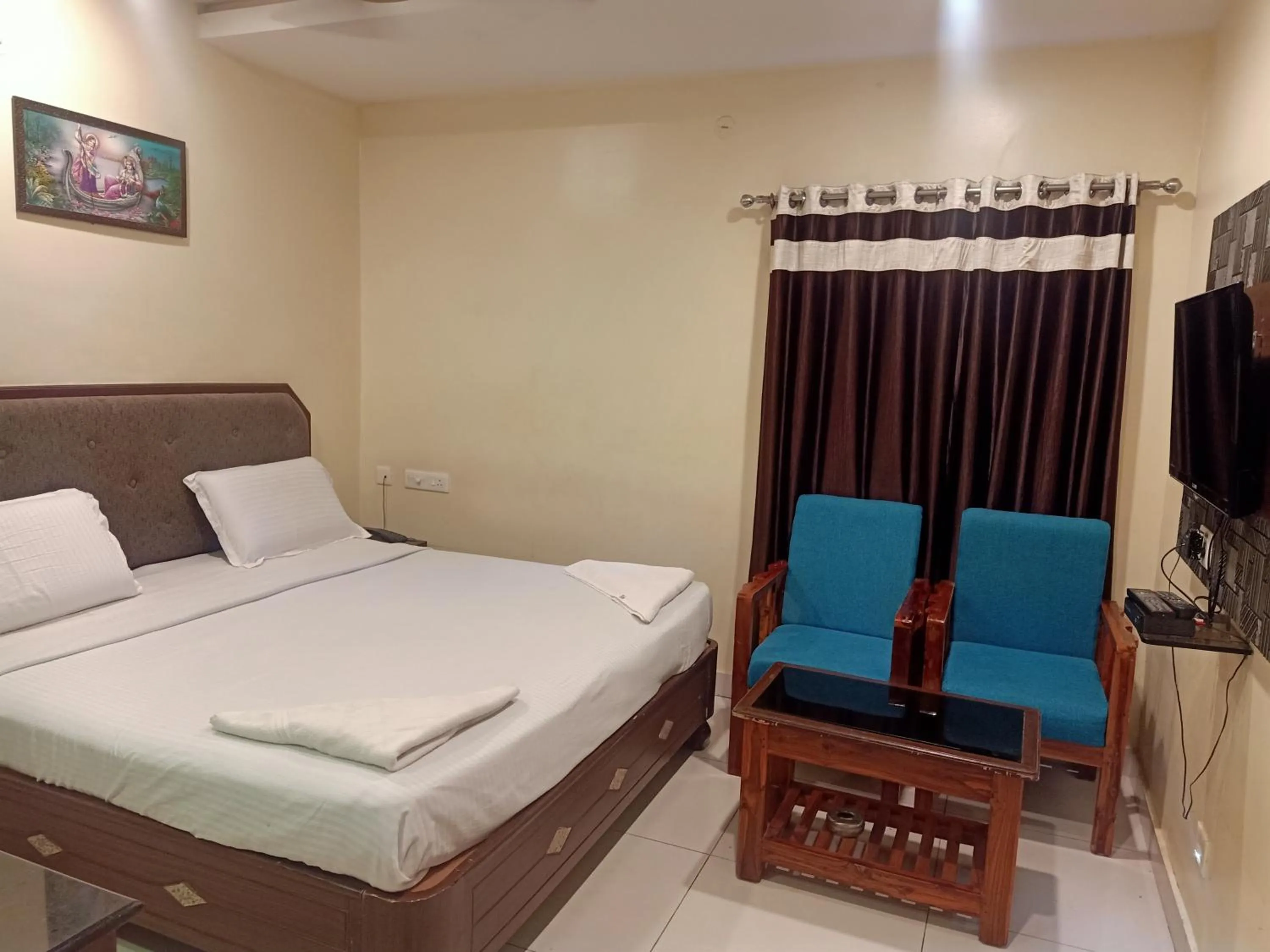 Bed in Hotel Siddhartha