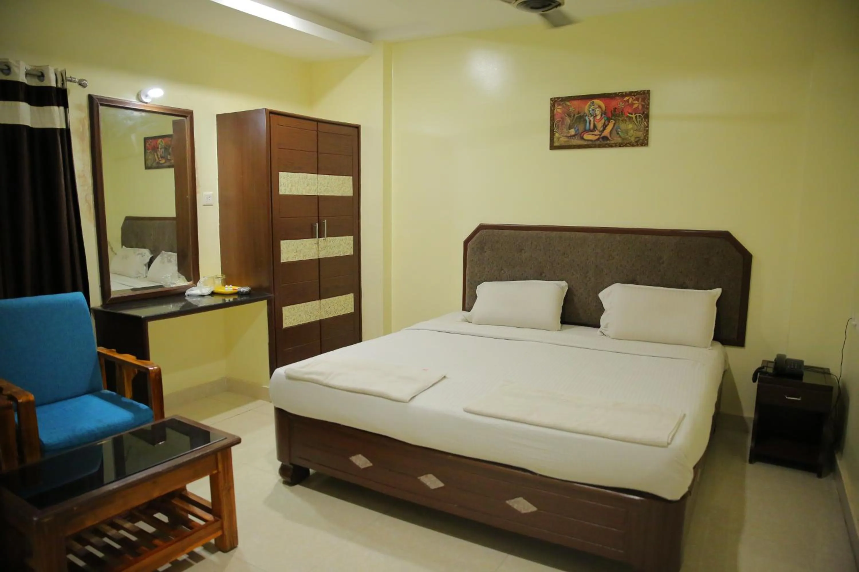 Bed in Hotel Siddhartha