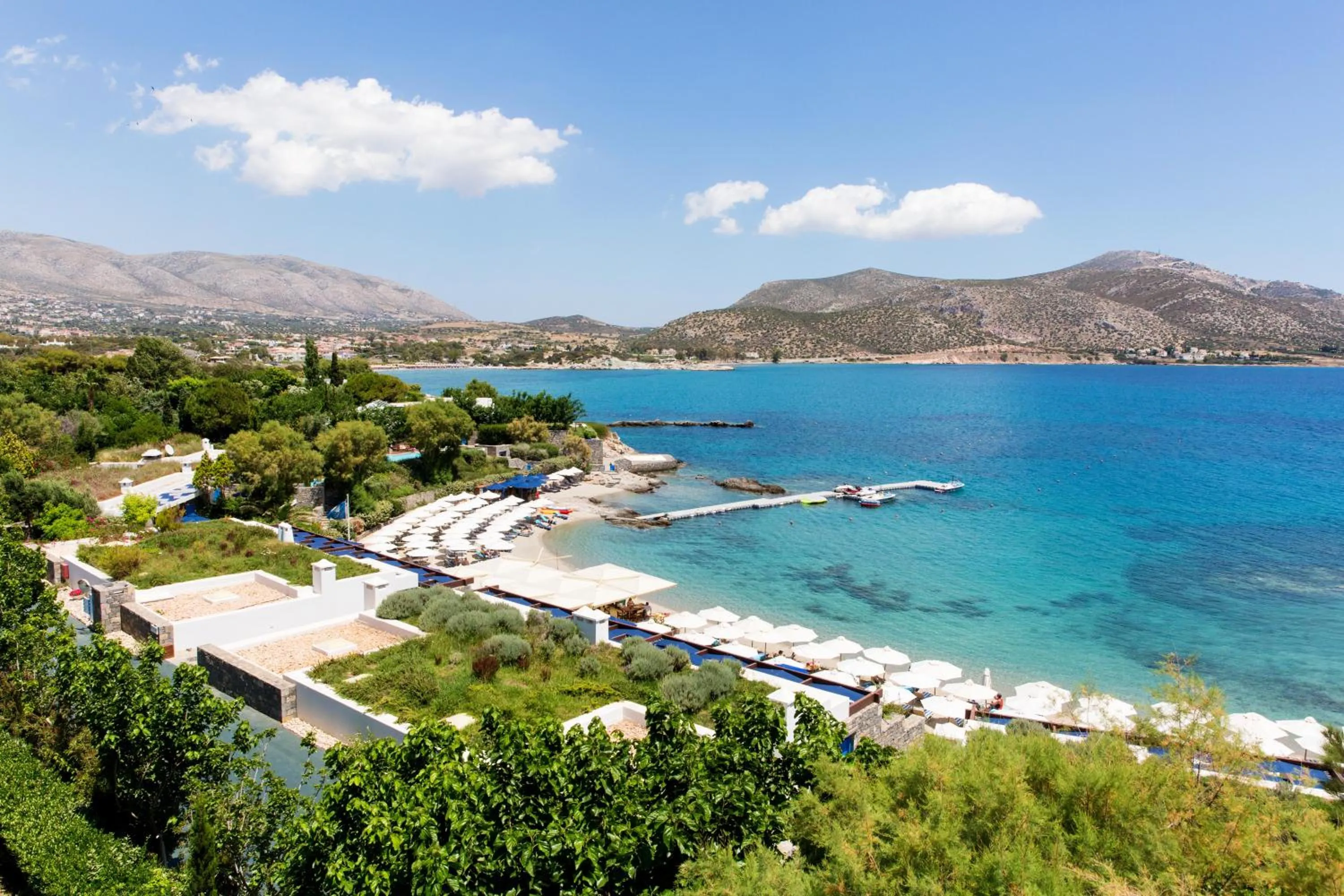 Natural landscape in Grand Resort Lagonissi