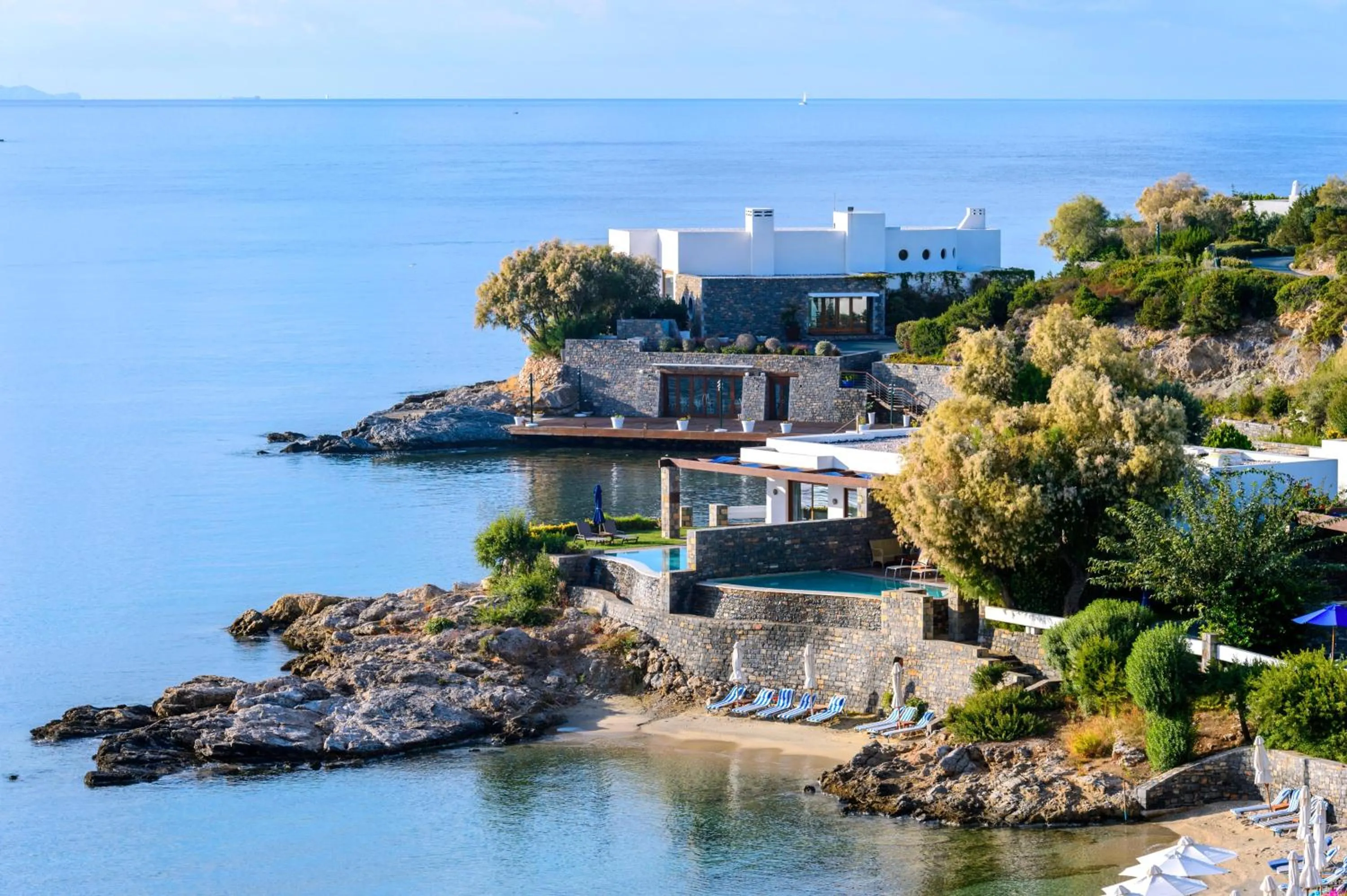 Natural landscape in Grand Resort Lagonissi