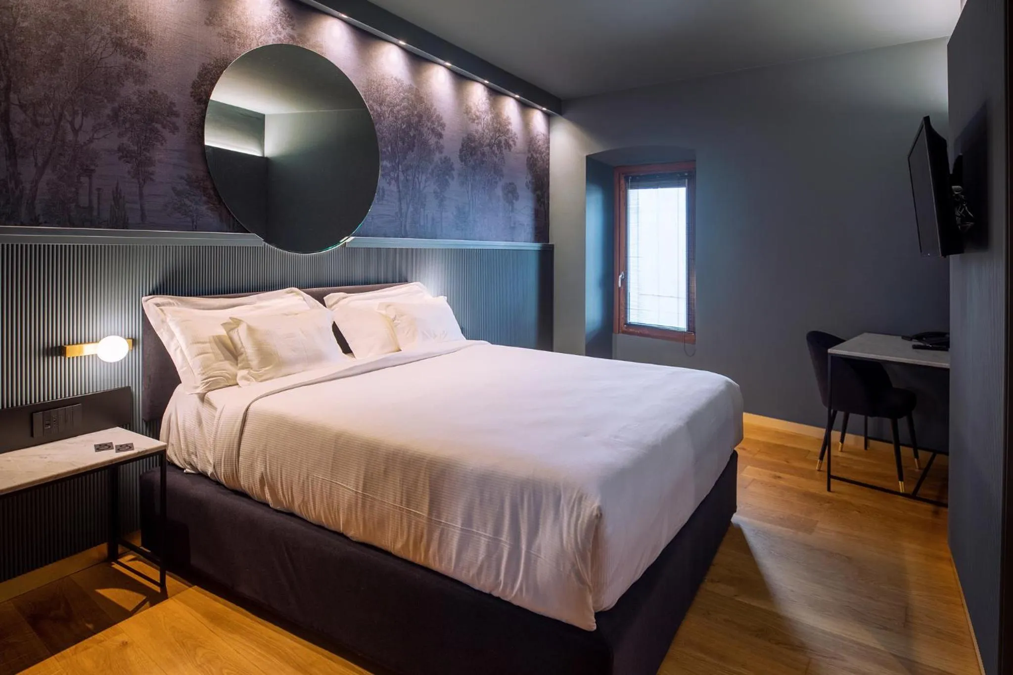 Bedroom, Bed in Albergo La Braseria