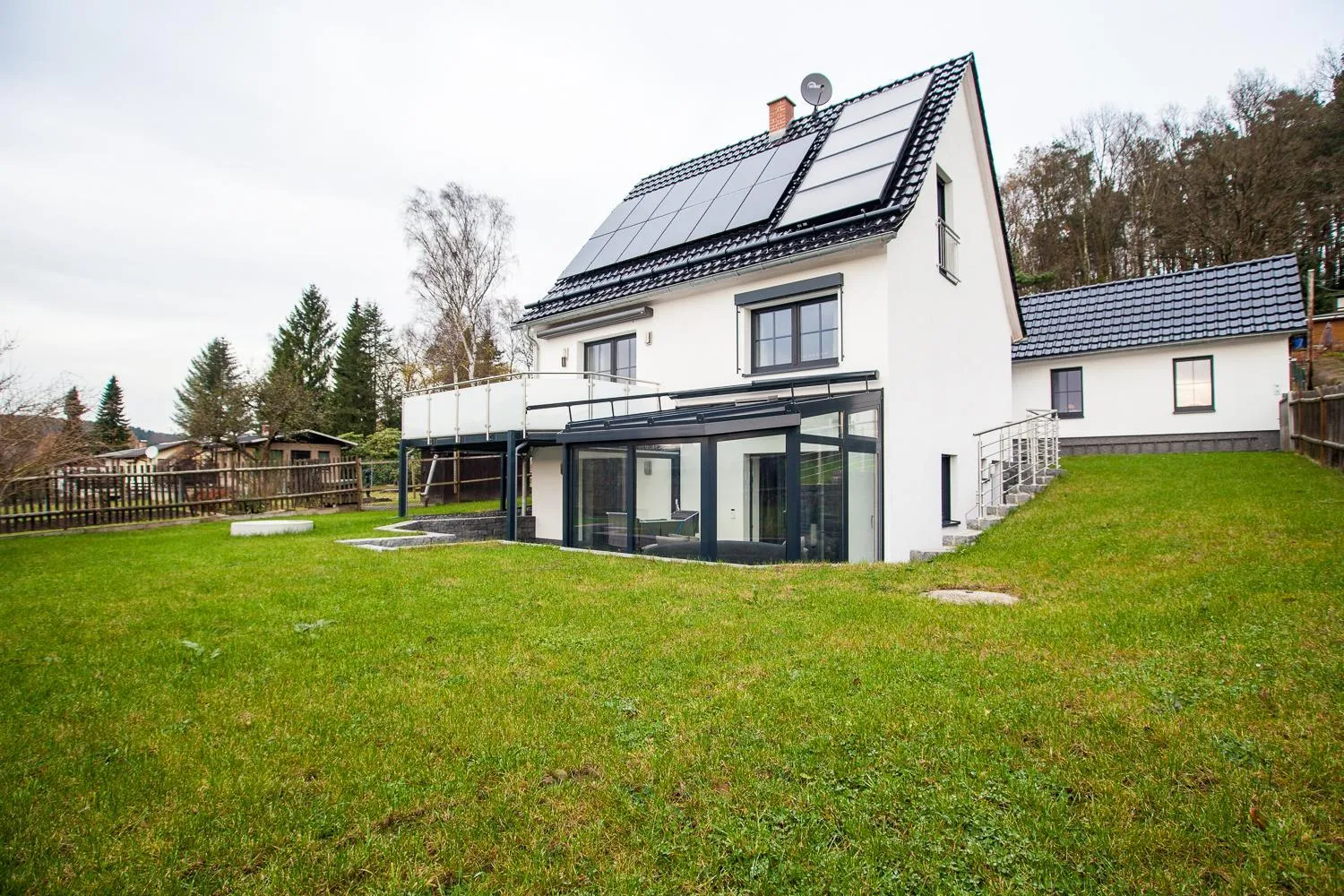Weinberghaus Prossen, Haus mit Sauna und Whirlpool für maximal 8 Personen