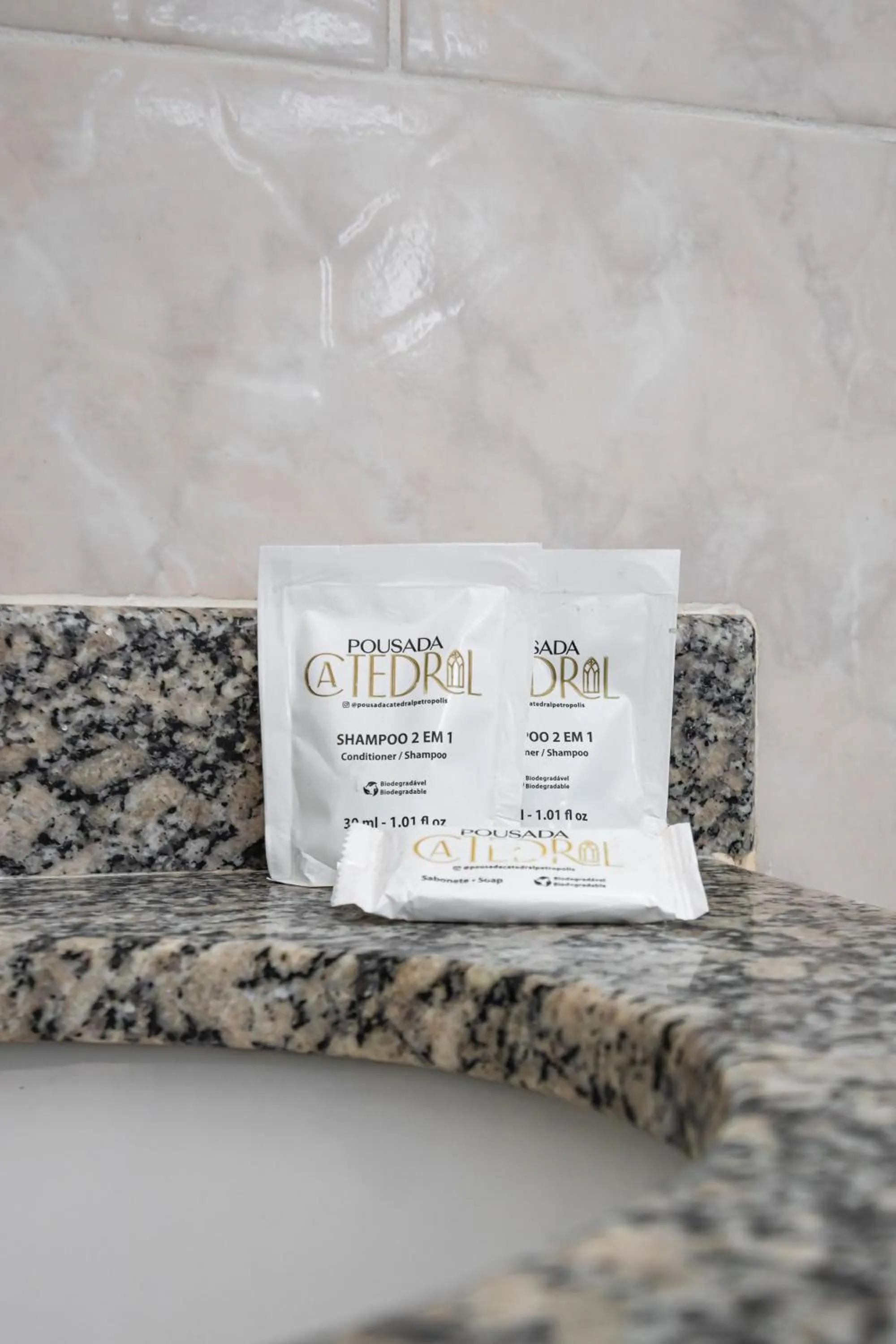 Bathroom in Pousada Catedral