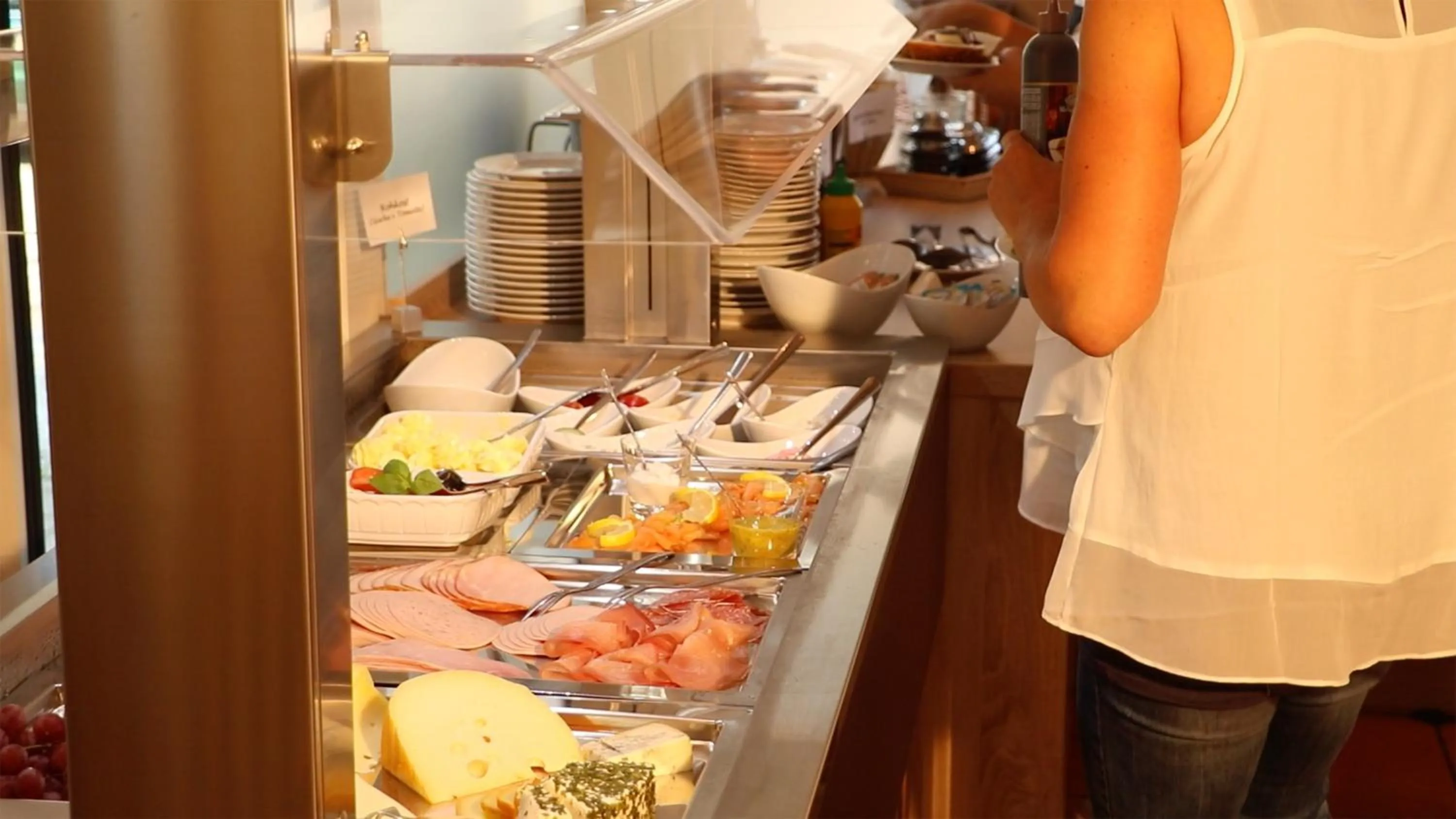 Buffet breakfast in Hotel Central