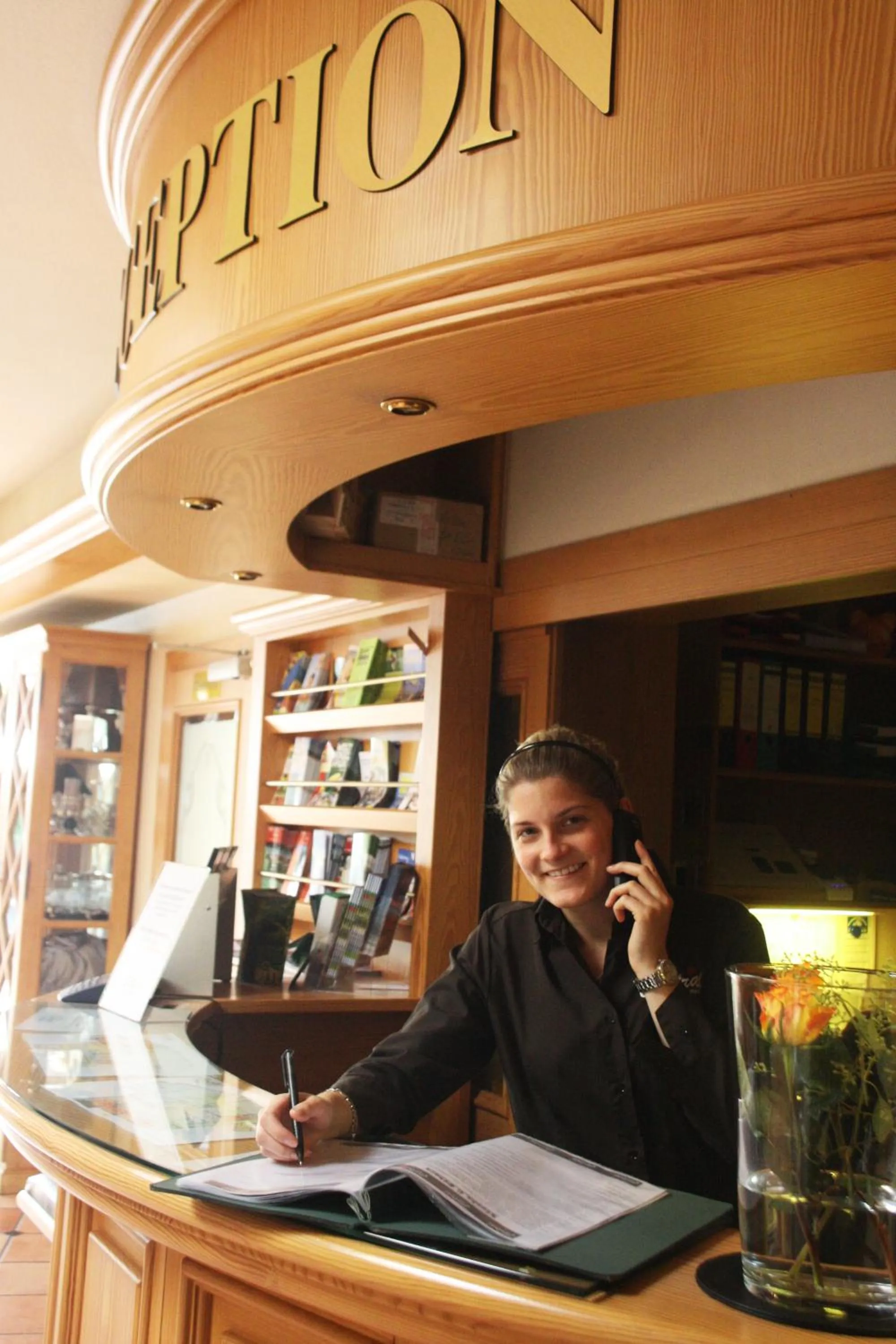 Lobby or reception in Hotel Central