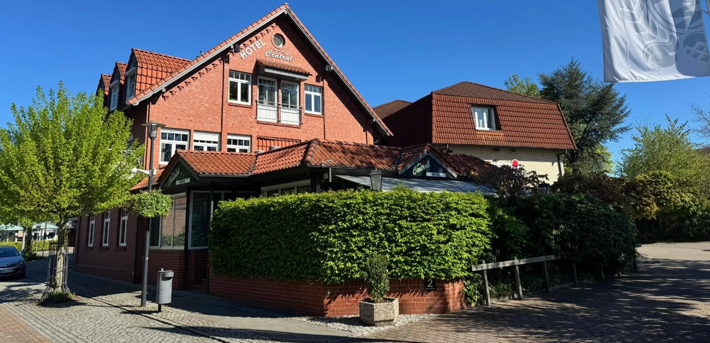 Property building in Hotel Central Garni