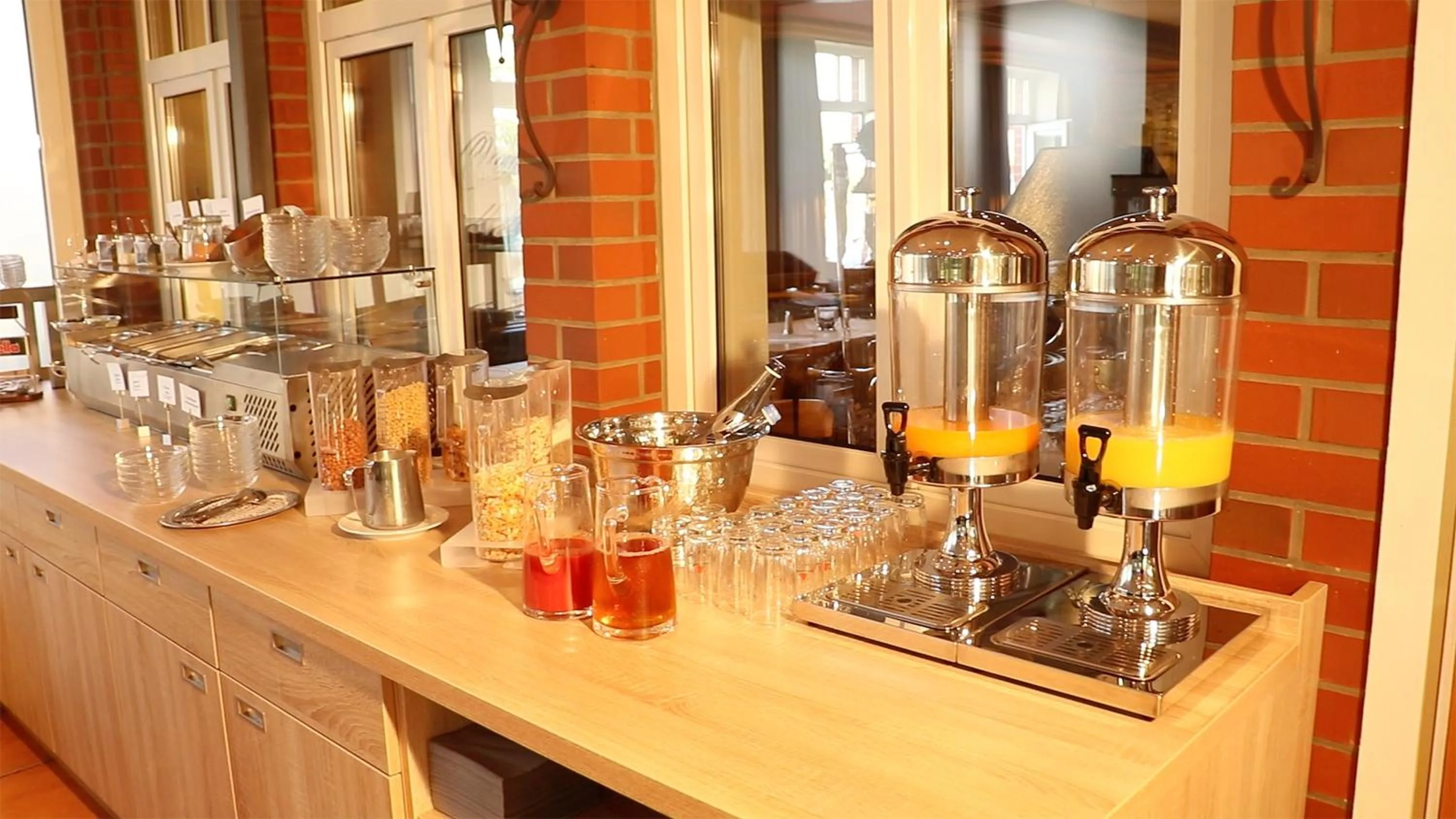 Buffet breakfast in Hotel Central