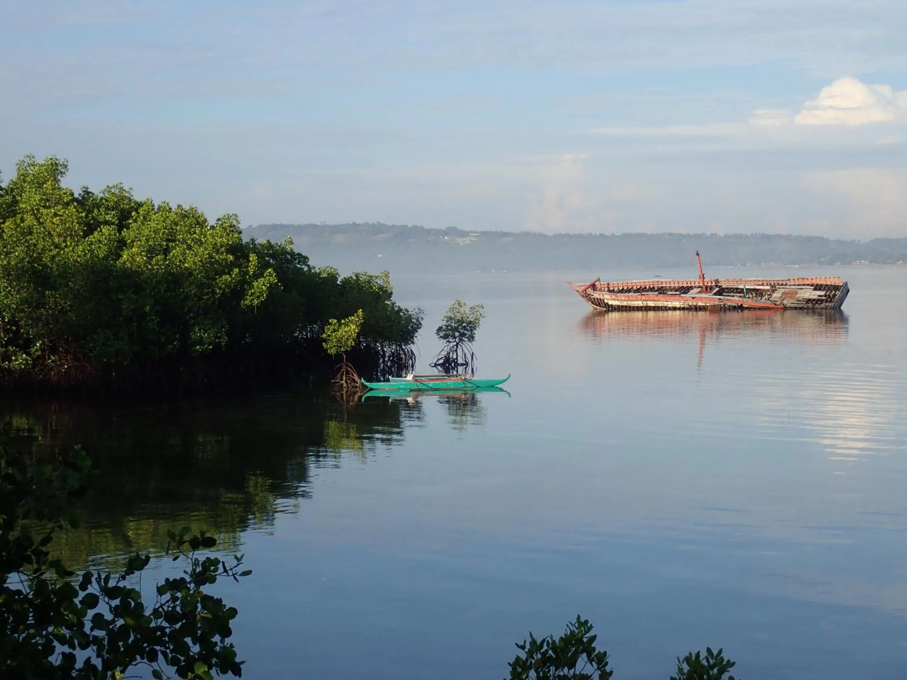 Natural landscape in Eskapo Verde Lodge Moalboal