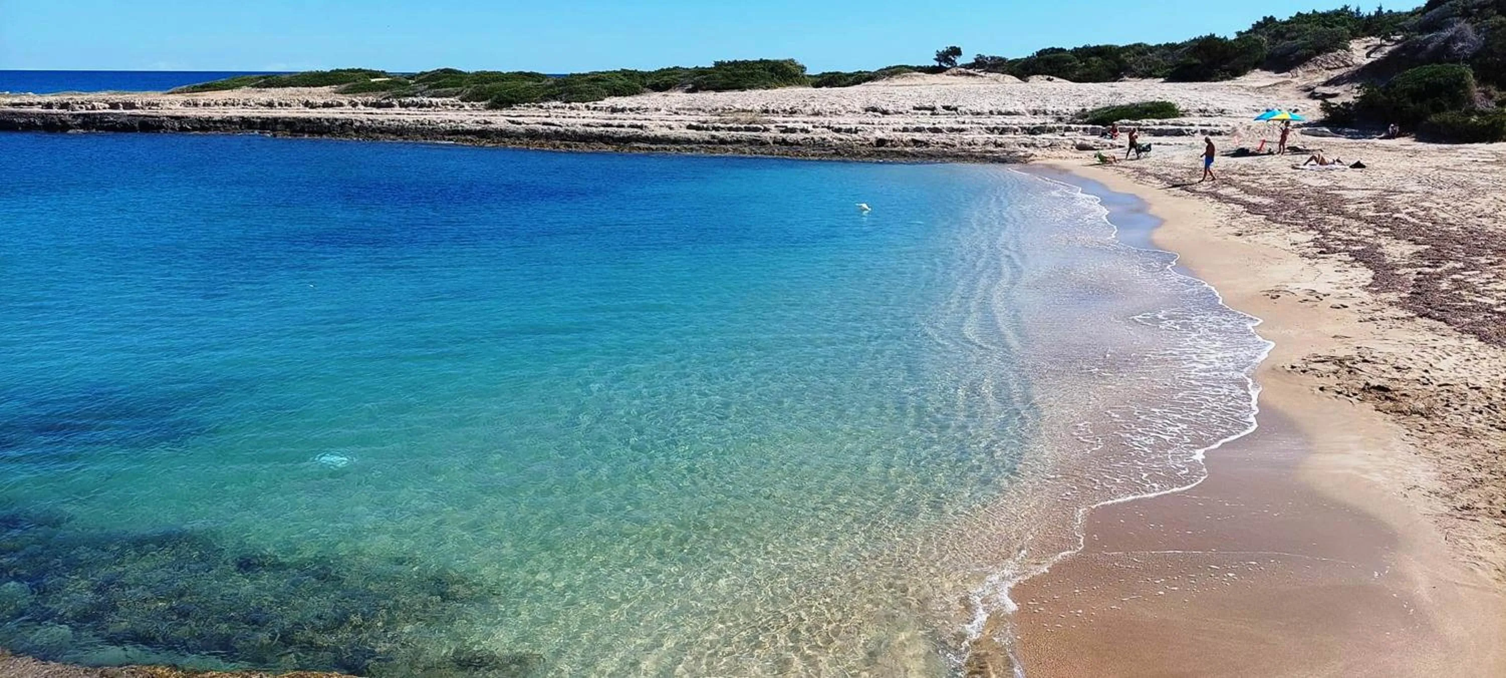 Beach in Grand Hotel Masseria Santa Lucia