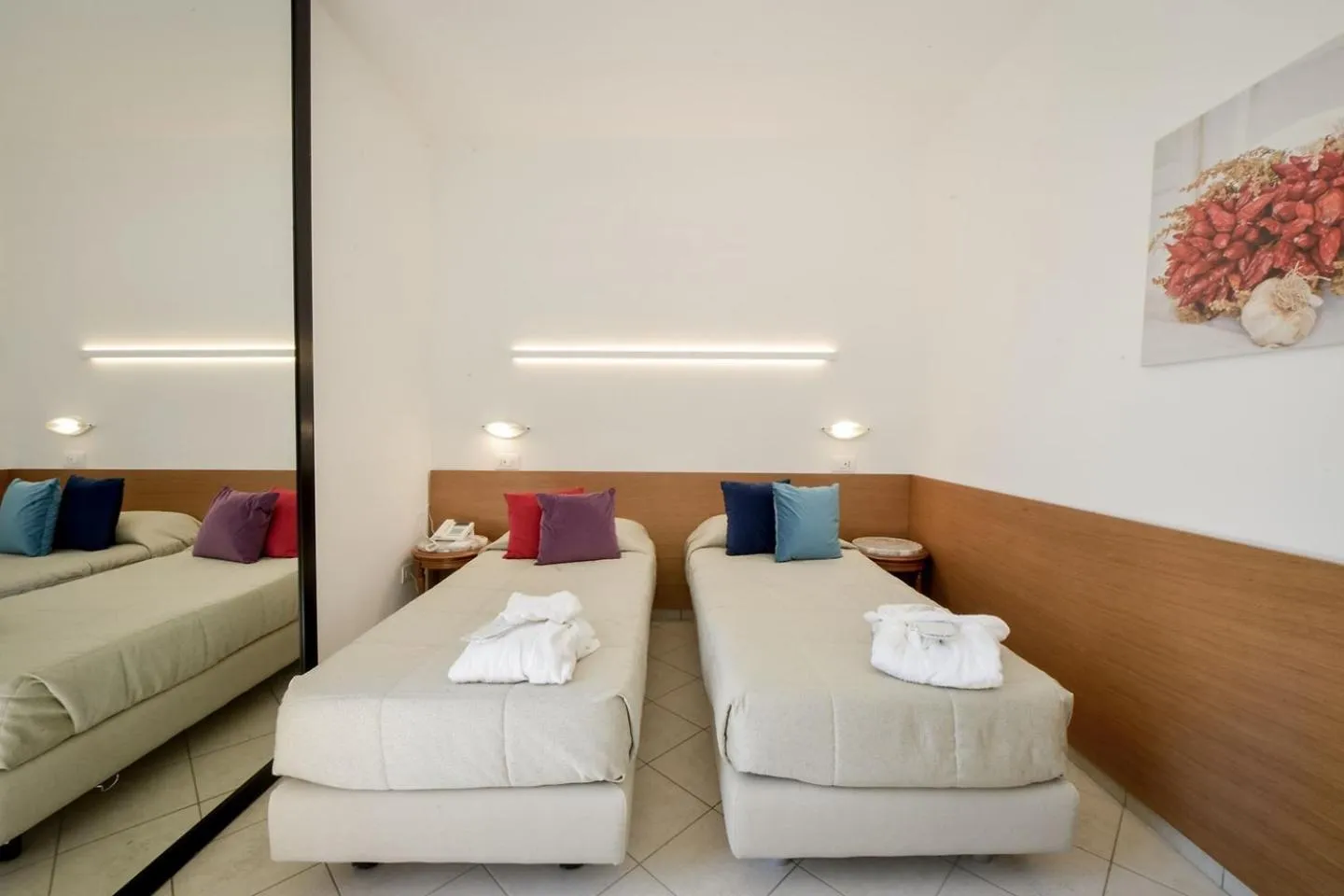 Bed in Grand Hotel Masseria Santa Lucia