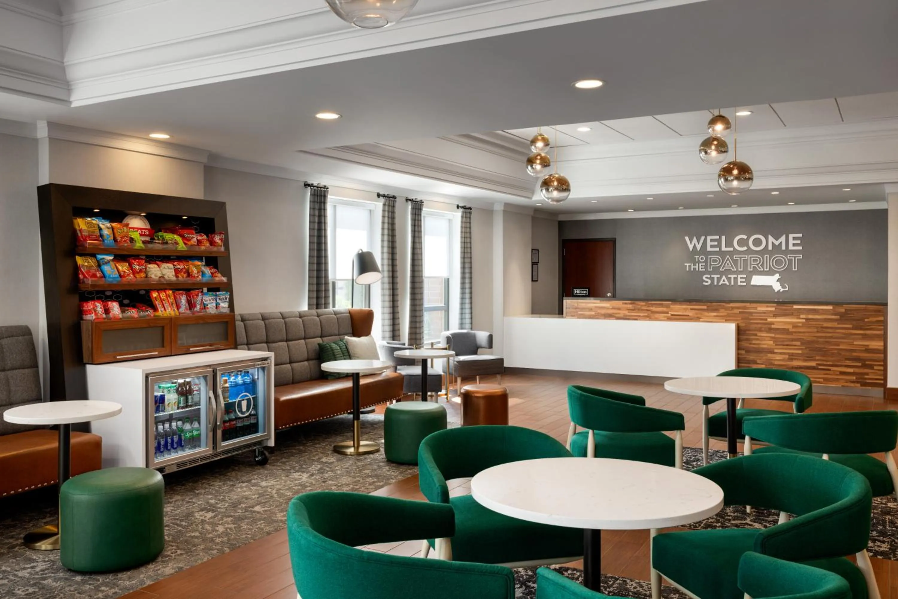 Lobby or reception in Hampton Inn by Hilton Boston/Cambridge
