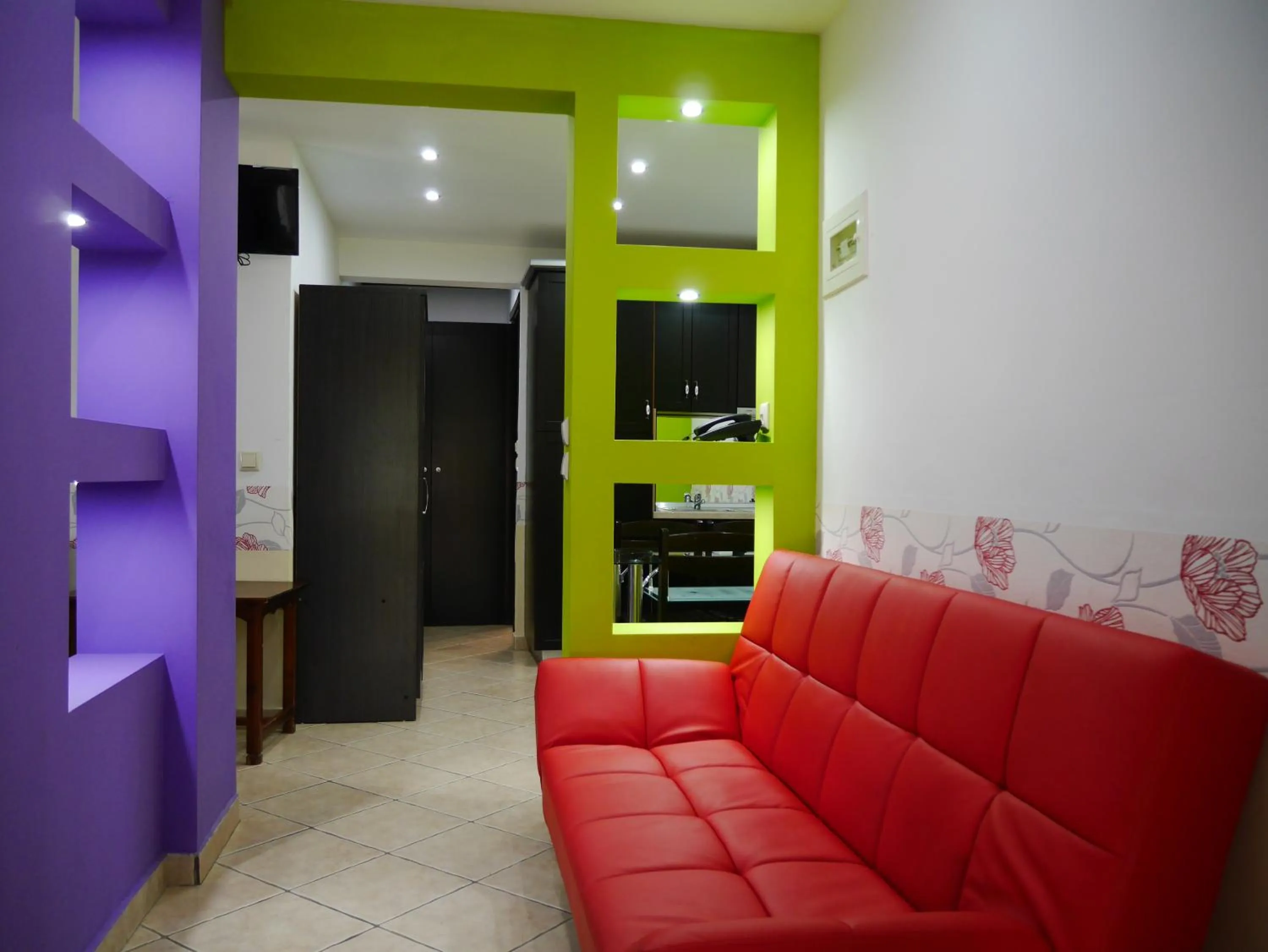 Living room in Blue Sky Apartments