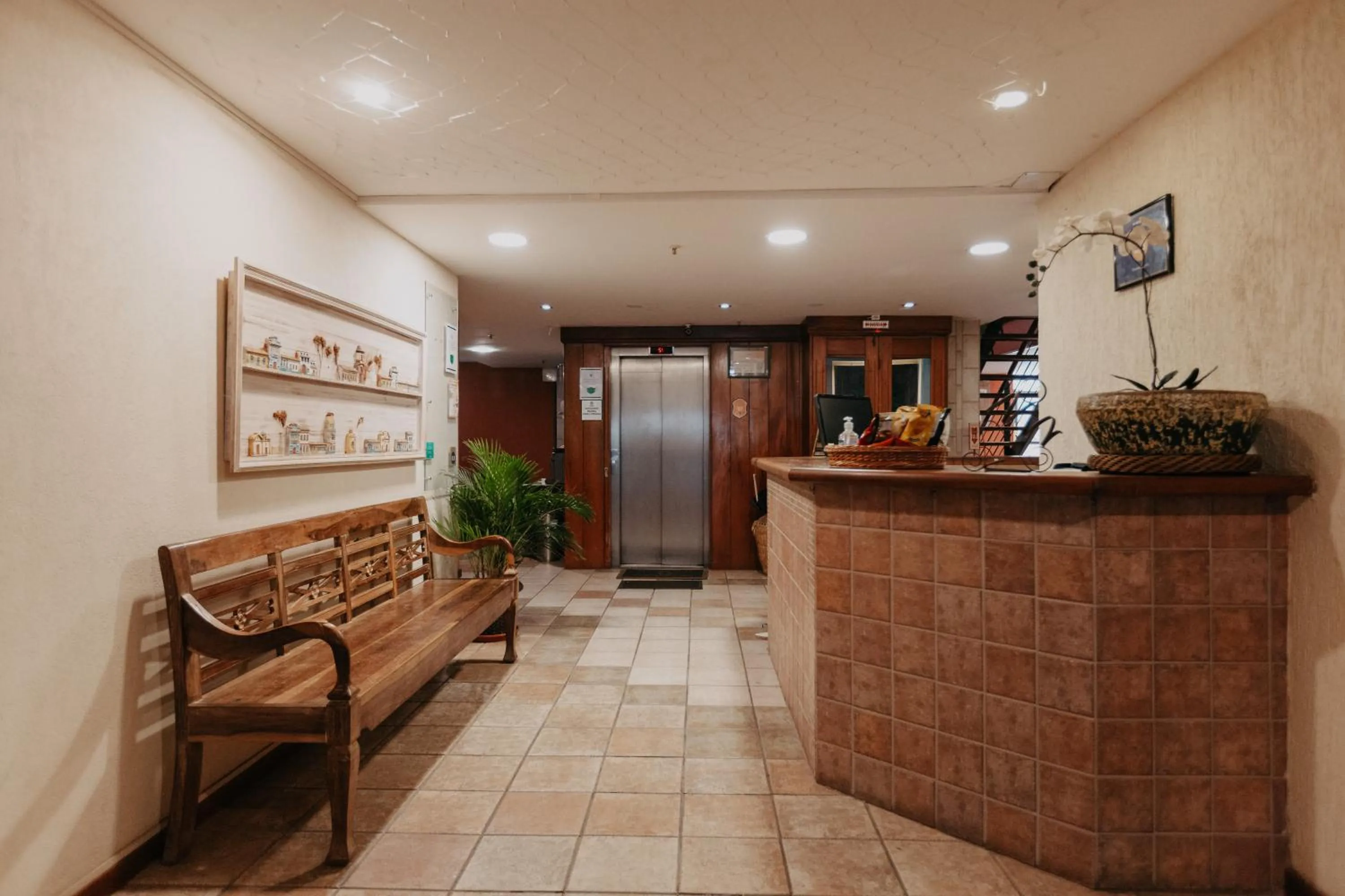 Lobby or reception in Kastel Itaipava