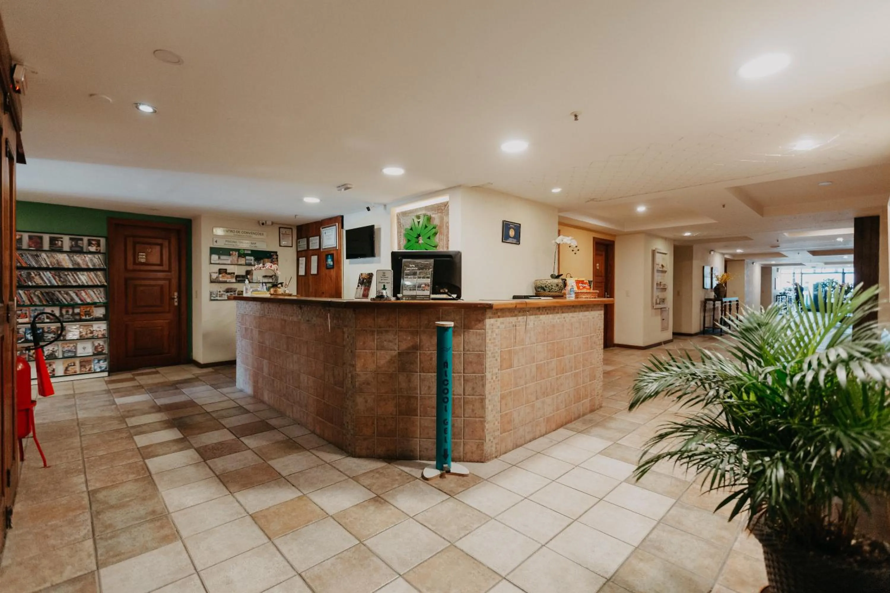 Lobby or reception in Kastel Itaipava