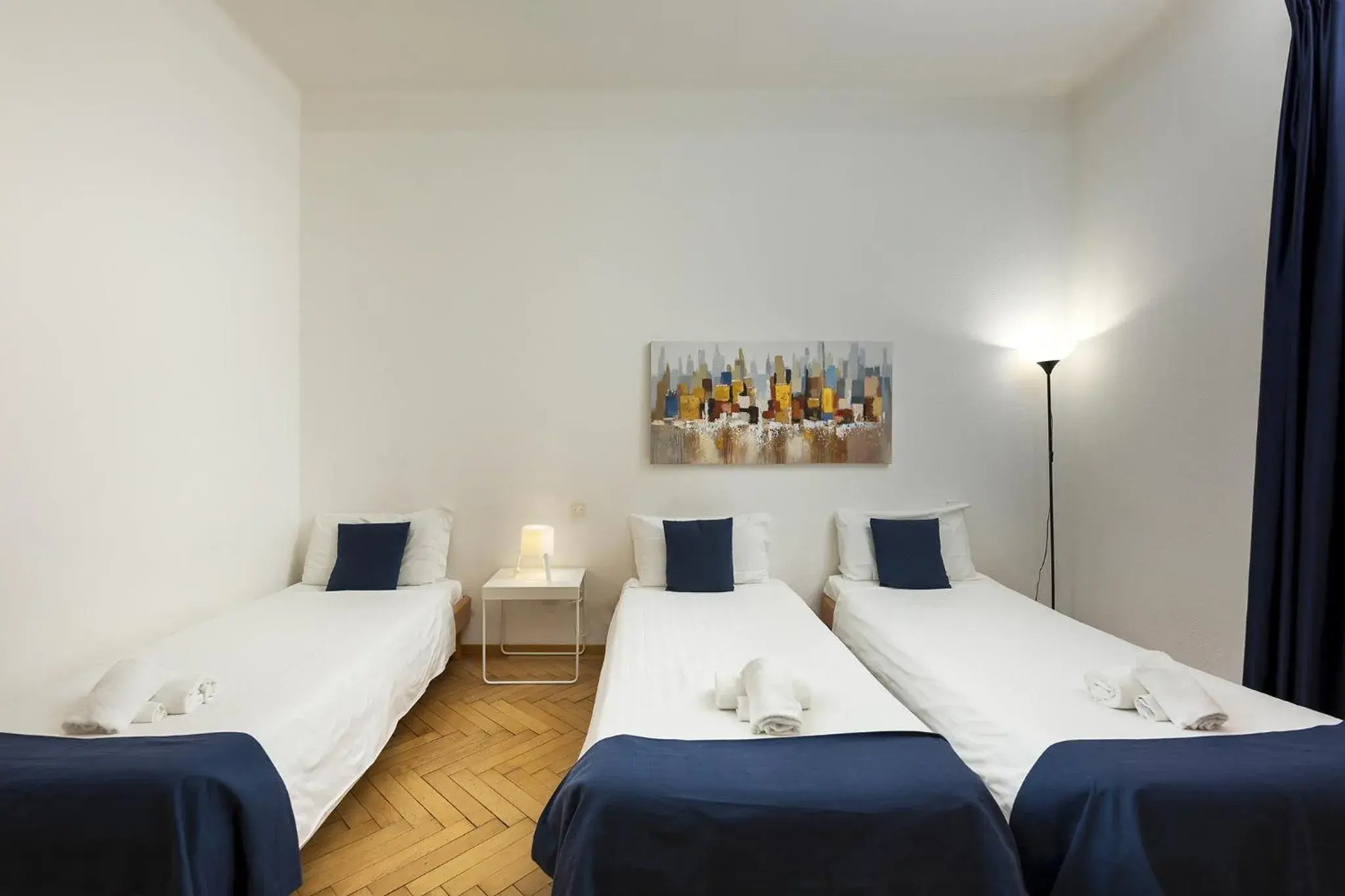 Bed in GuestHouse Lugano Center by LR Bed in GuestHouse Lugano Center by LR