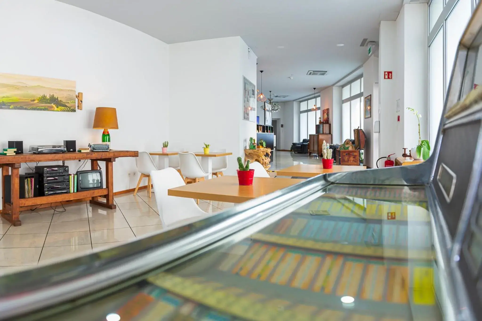 Lobby or reception in GuestHouse Lugano Center by LR Lobby or reception in GuestHouse Lugano Center by LR