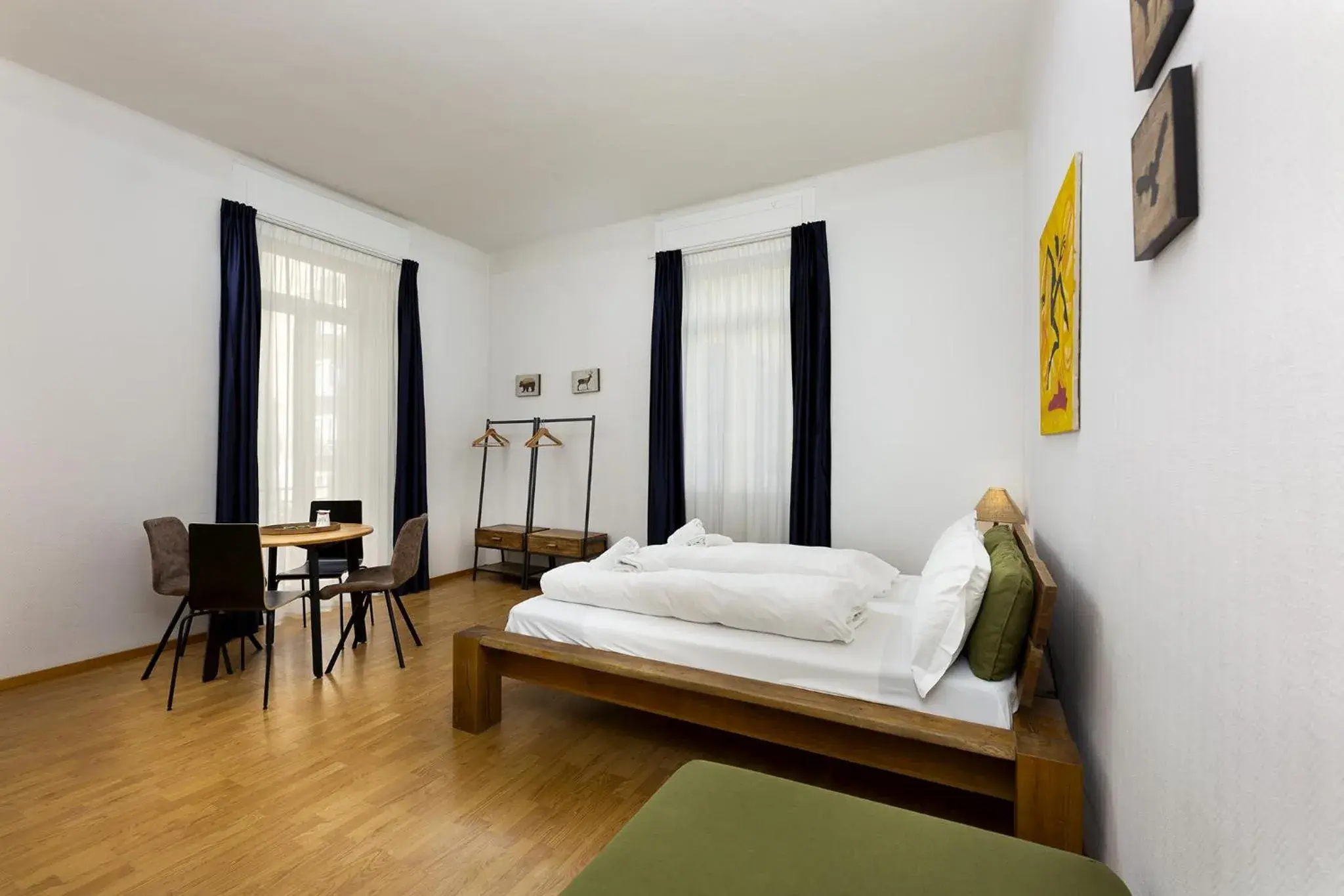 Bed in GuestHouse Lugano Center by LR Bed in GuestHouse Lugano Center by LR