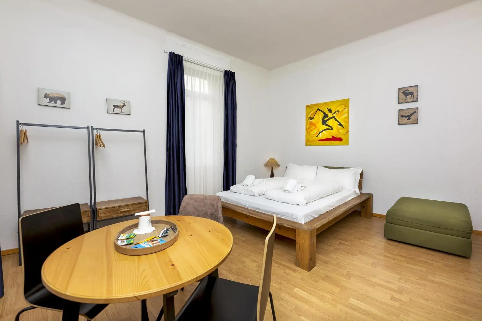 Bed in GuestHouse Lugano Center by LR Bed in GuestHouse Lugano Center by LR