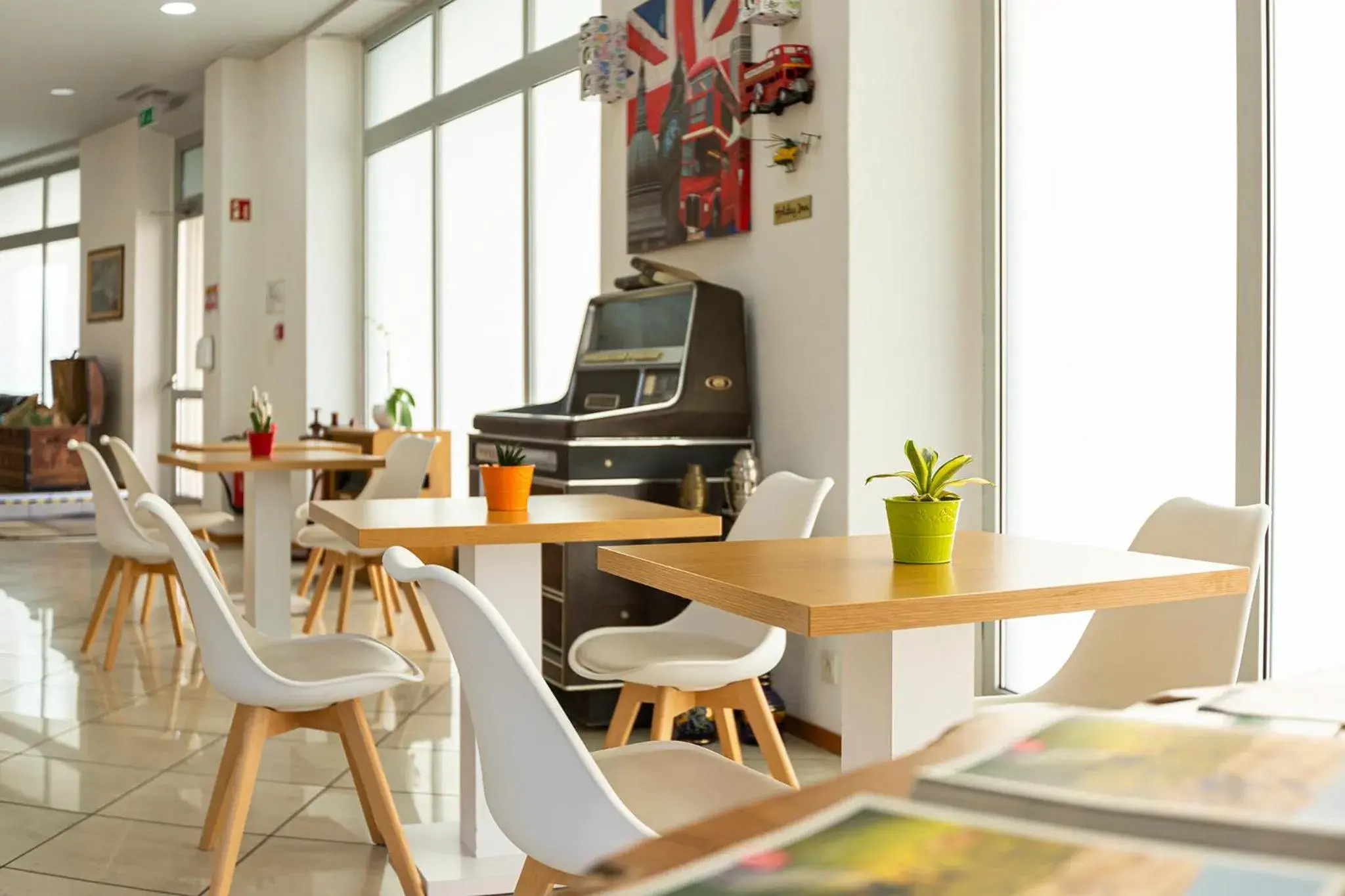 Lobby or reception in GuestHouse Lugano Center by LR Lobby or reception in GuestHouse Lugano Center by LR