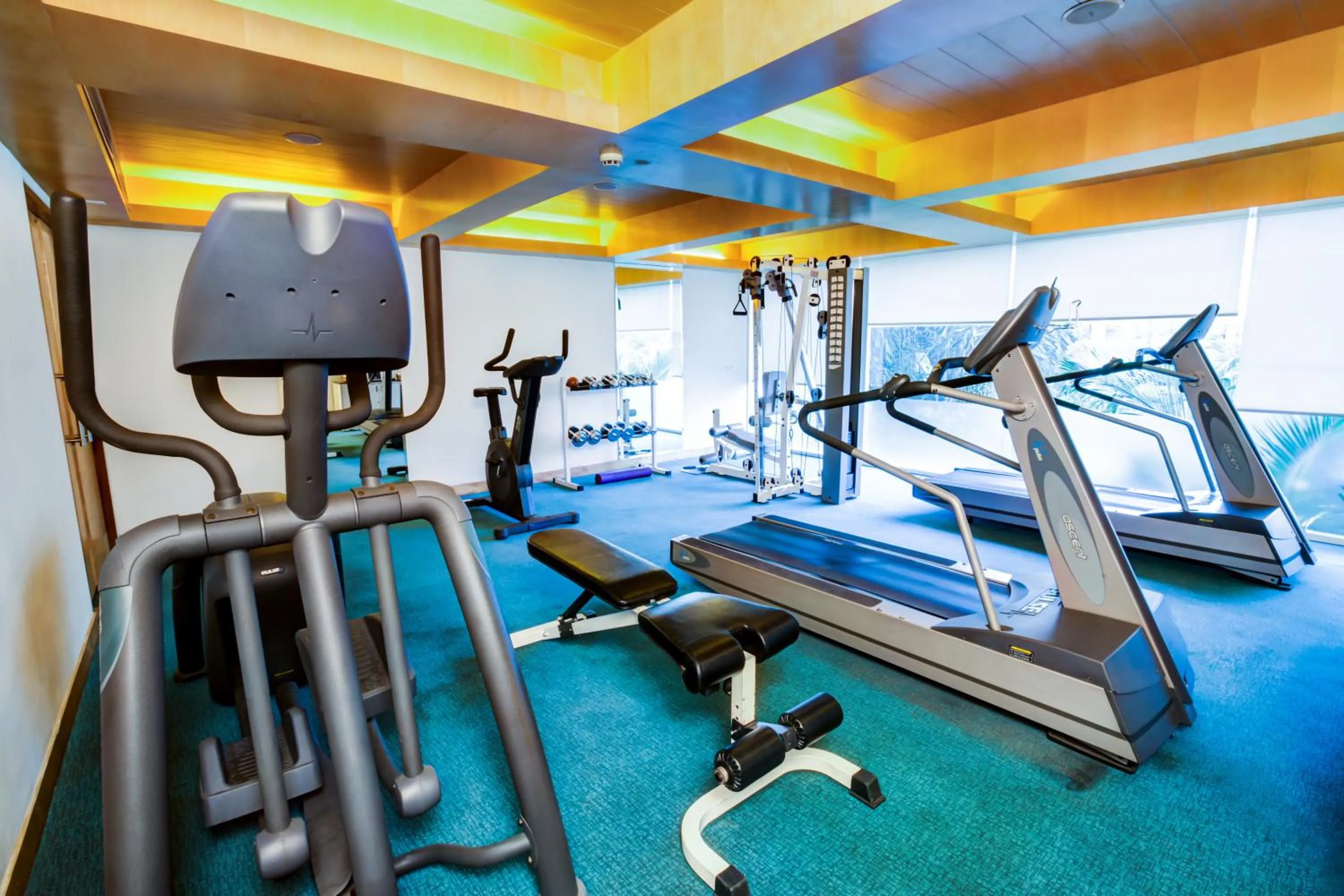 Fitness centre/facilities in Radha Hometel