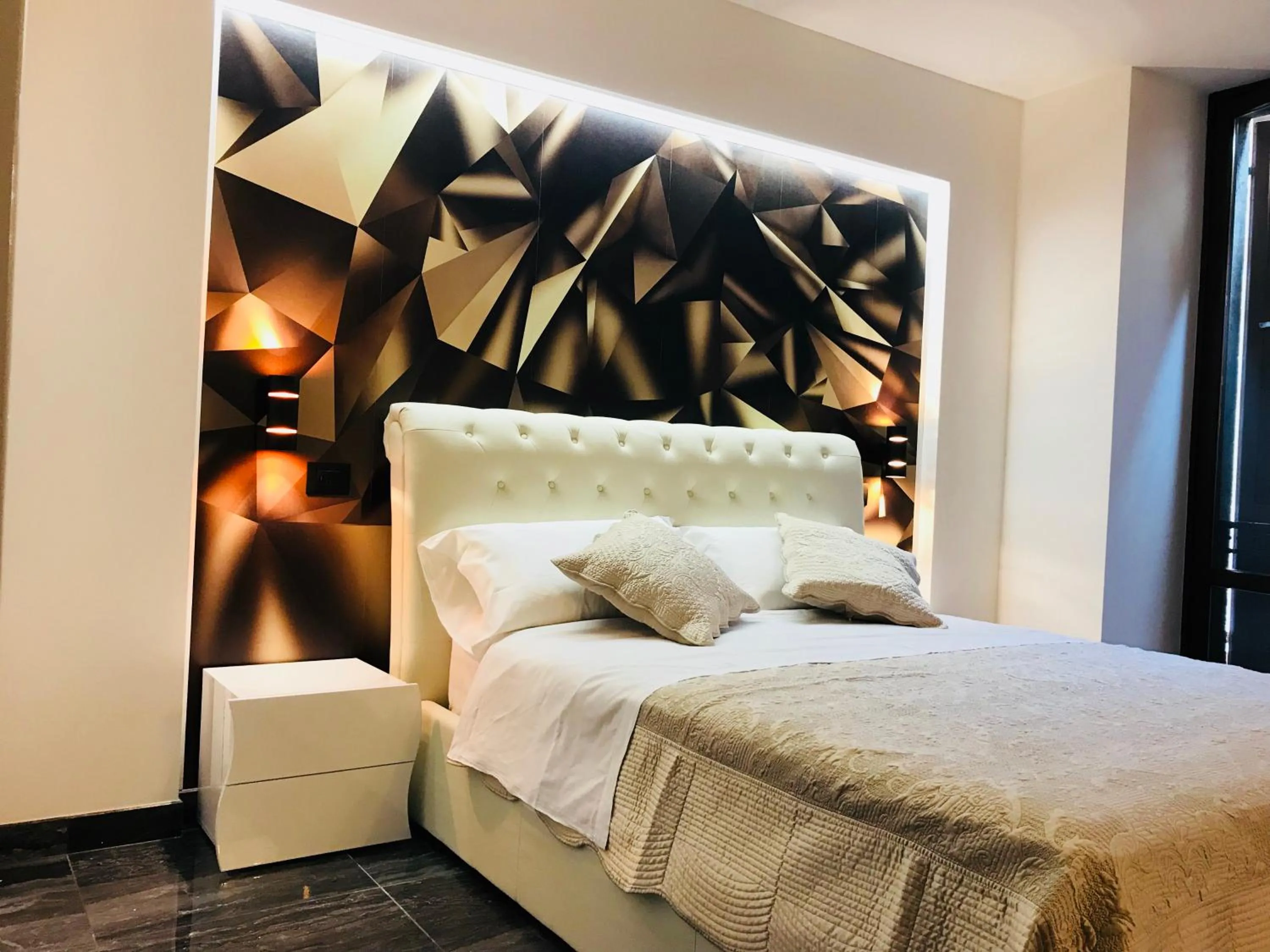 Bedroom, Bed in Loft Sirmione