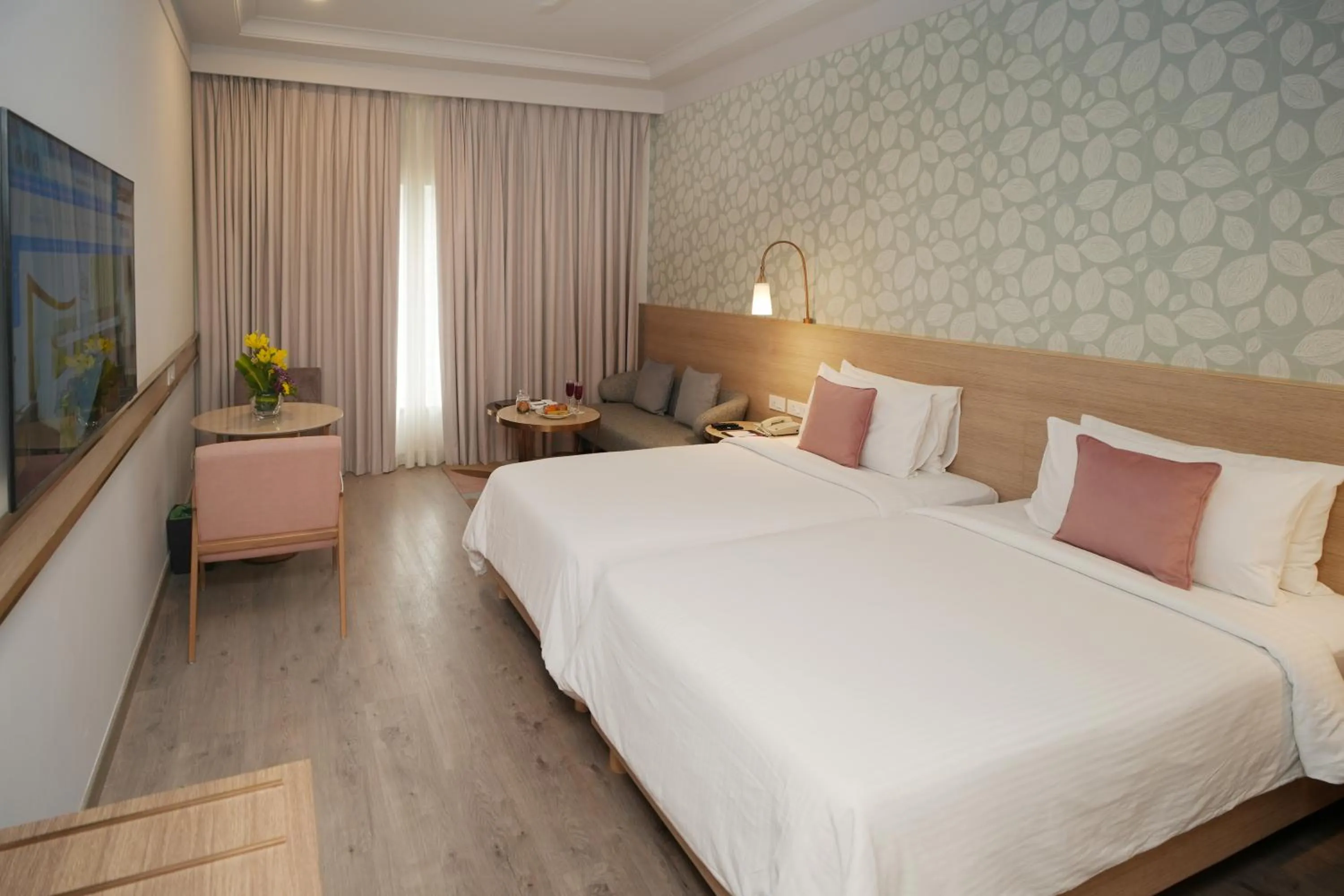 Bed in Muse Sarovar Portico Nehru Place