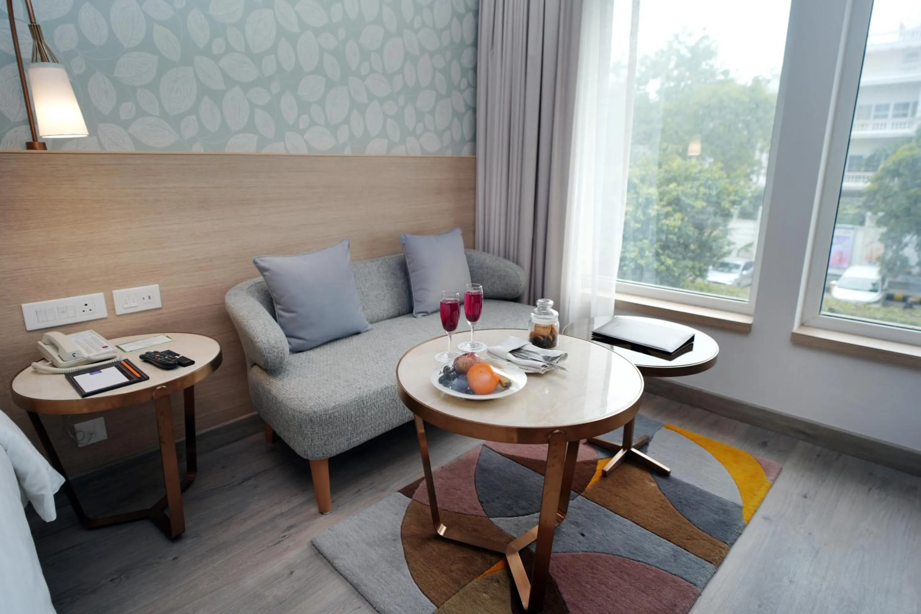 Area and facilities in Muse Sarovar Portico Nehru Place