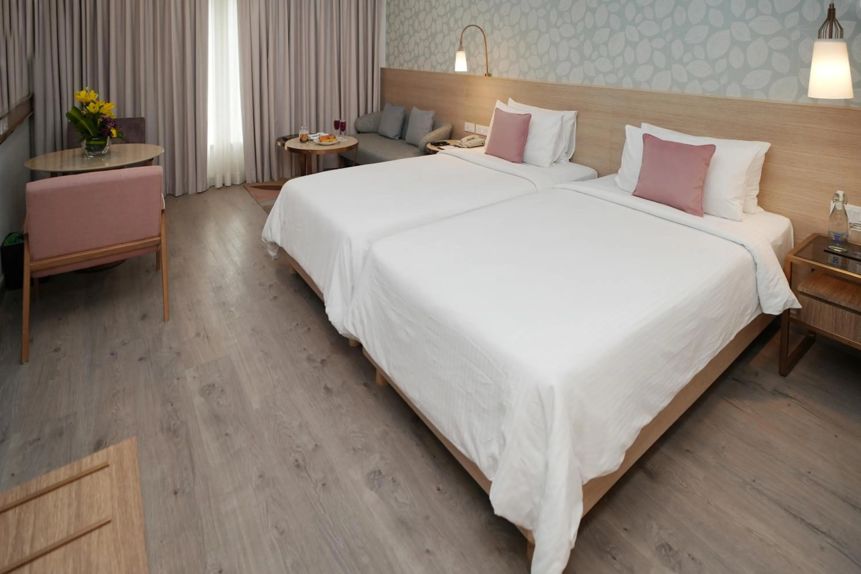 Bed in Muse Sarovar Portico Nehru Place