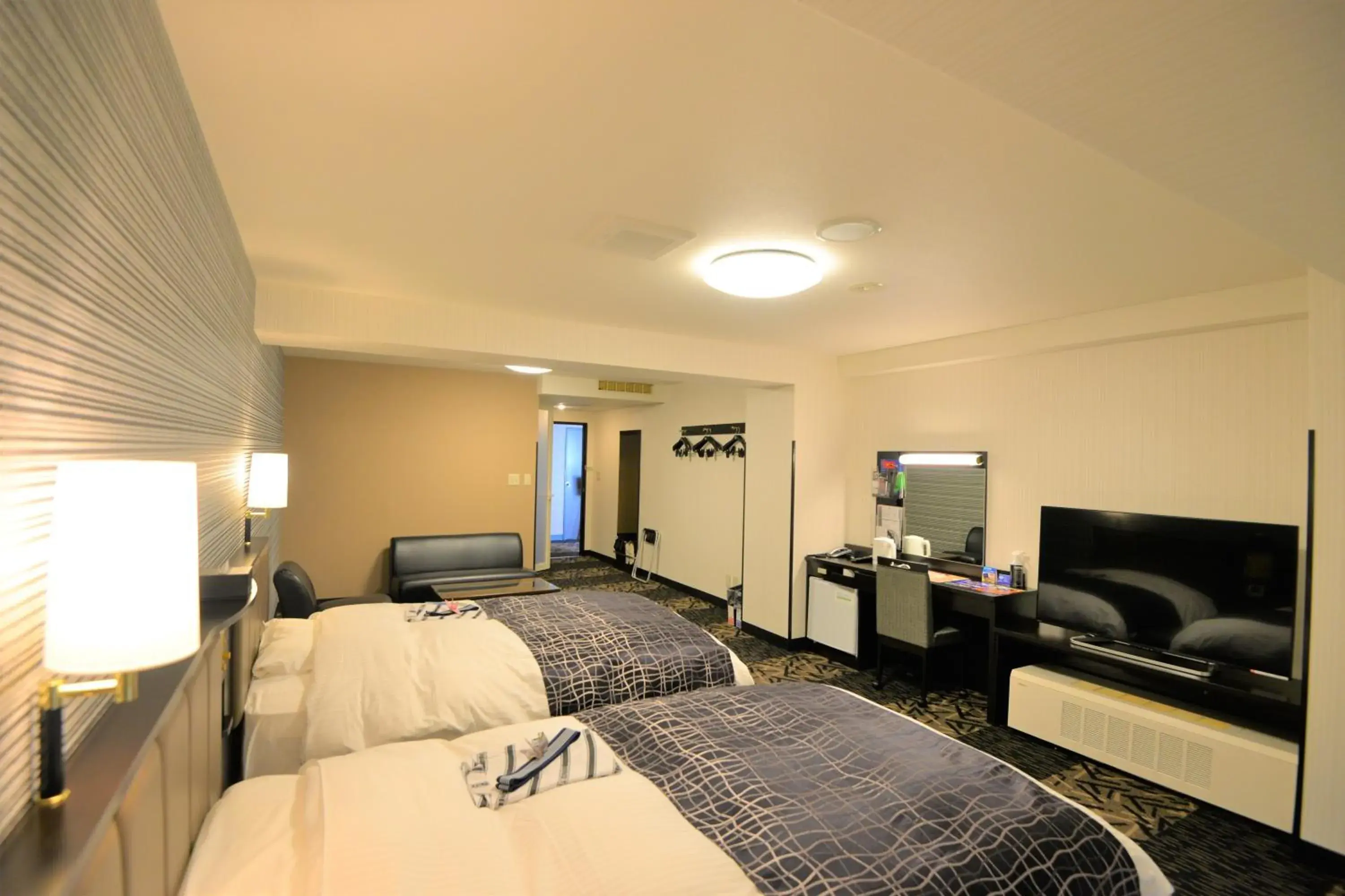 Photo of the whole room, Bed in APA Hotel Sagamihara Kobuchi Ekimae Photo of the whole room, Bed in APA Hotel Sagamihara Kobuchi Ekimae