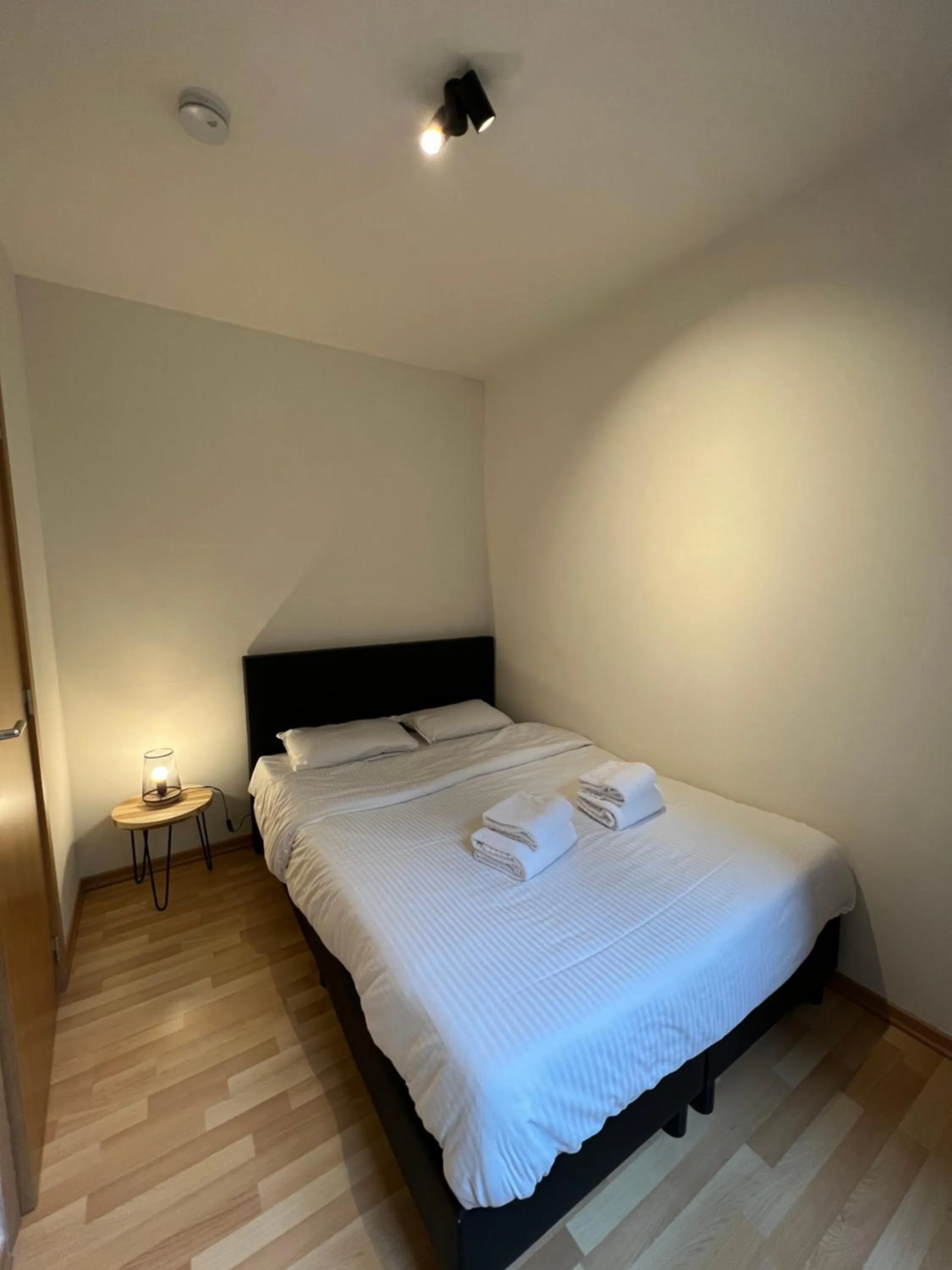 Bed in Antwerp City Appartment