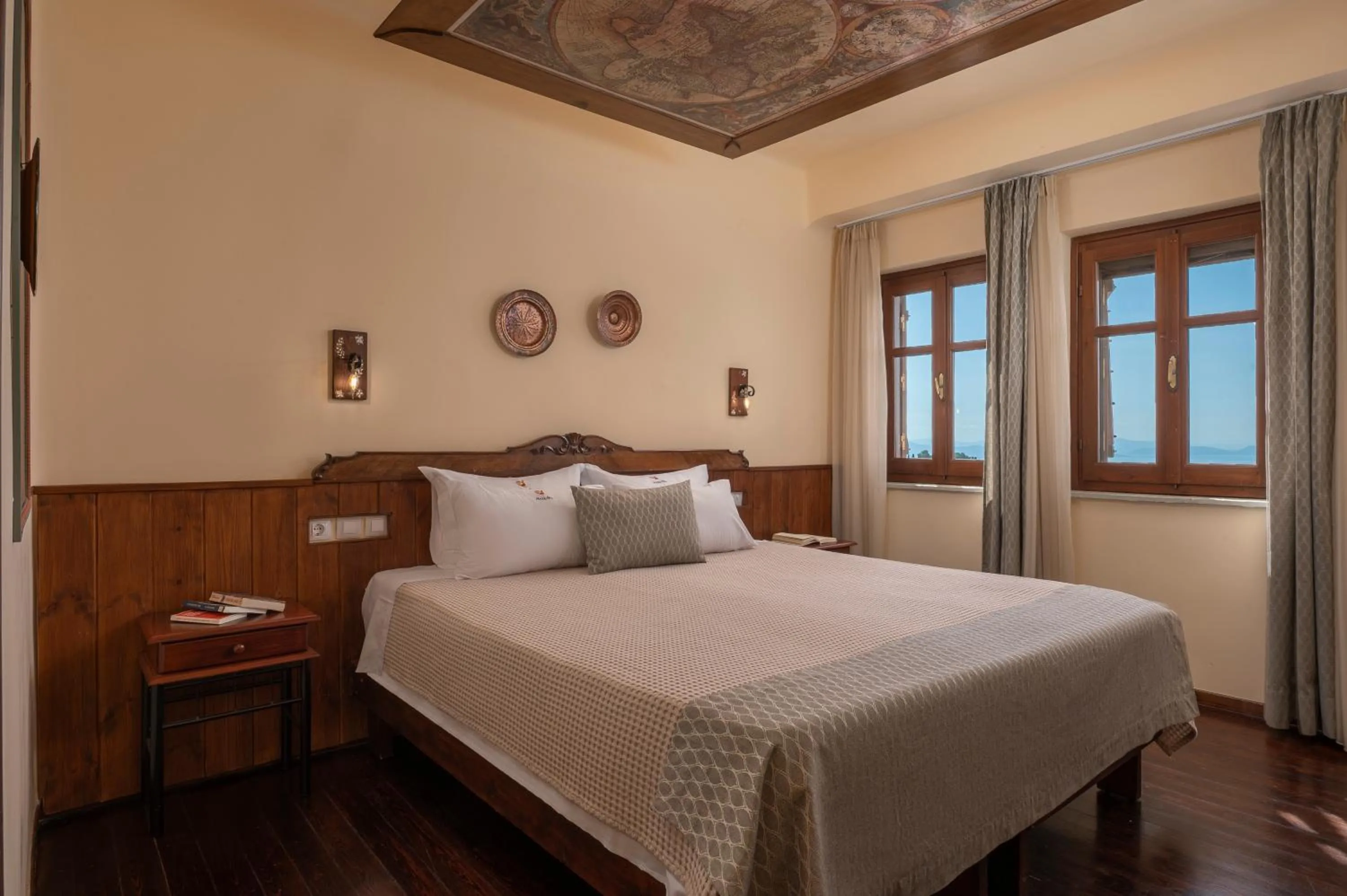 Double Room with Panoramic View in Archontiko Melanthi