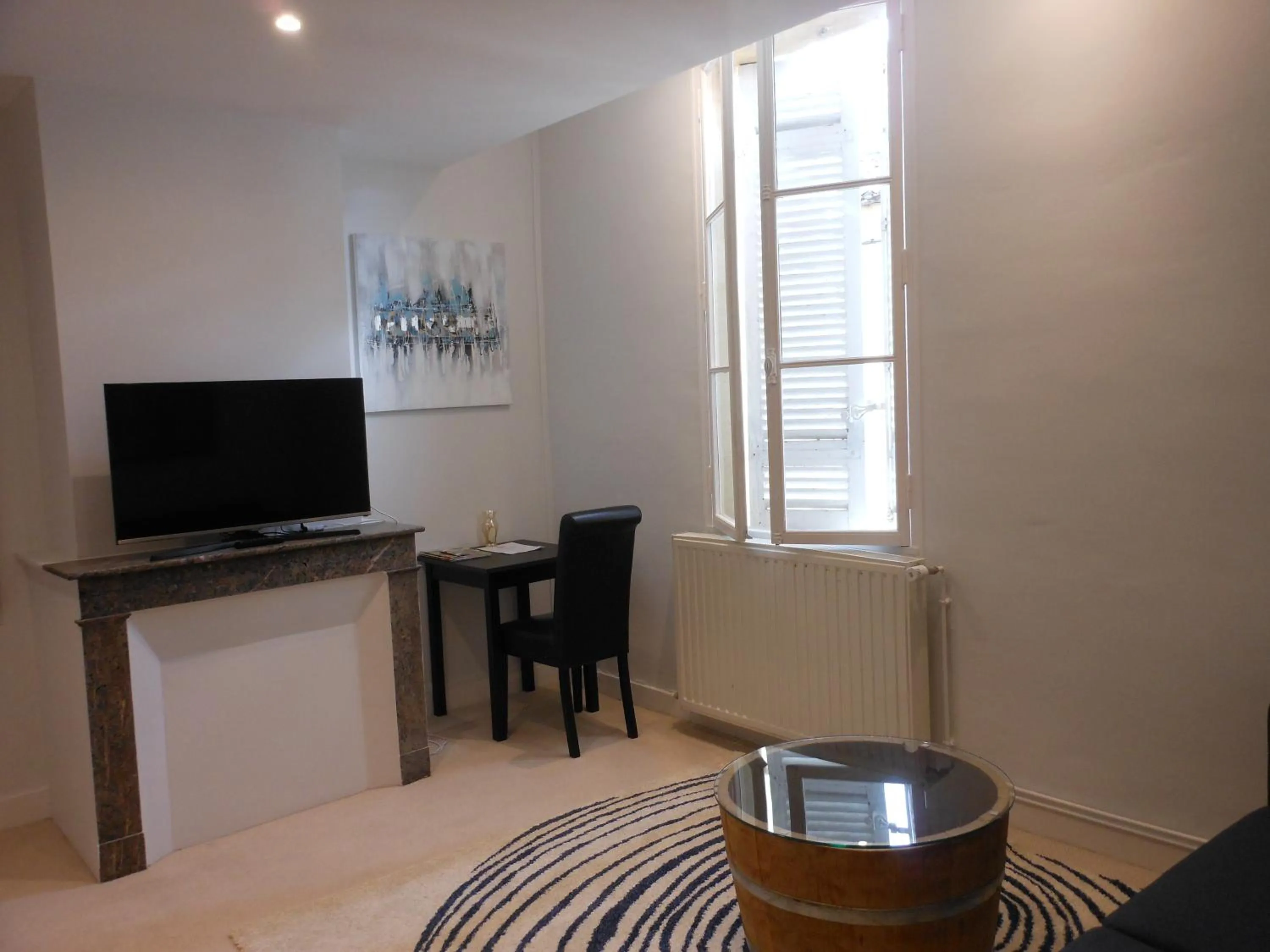 Living room in Les Logis du Roy