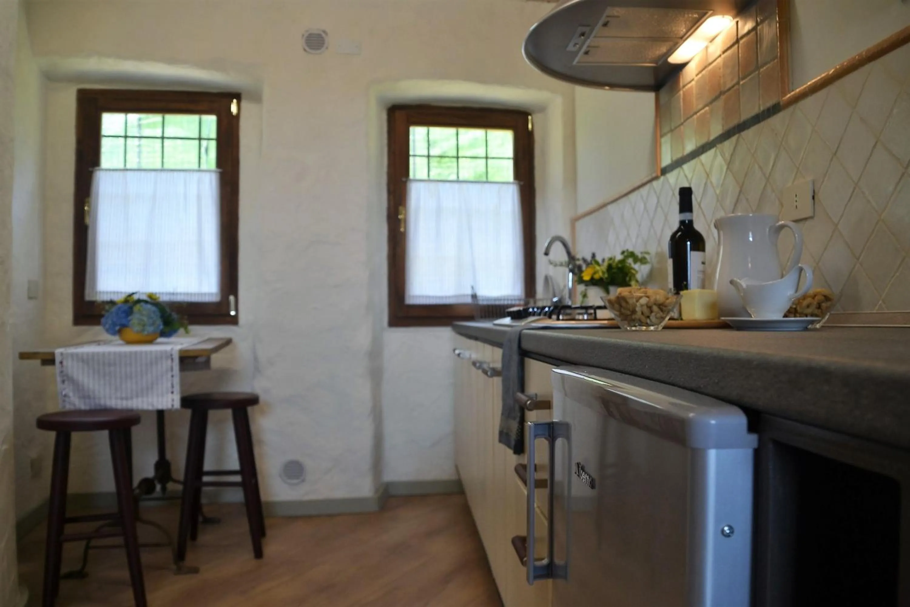 Kitchen or kitchenette in b&b Balcone del Biellese