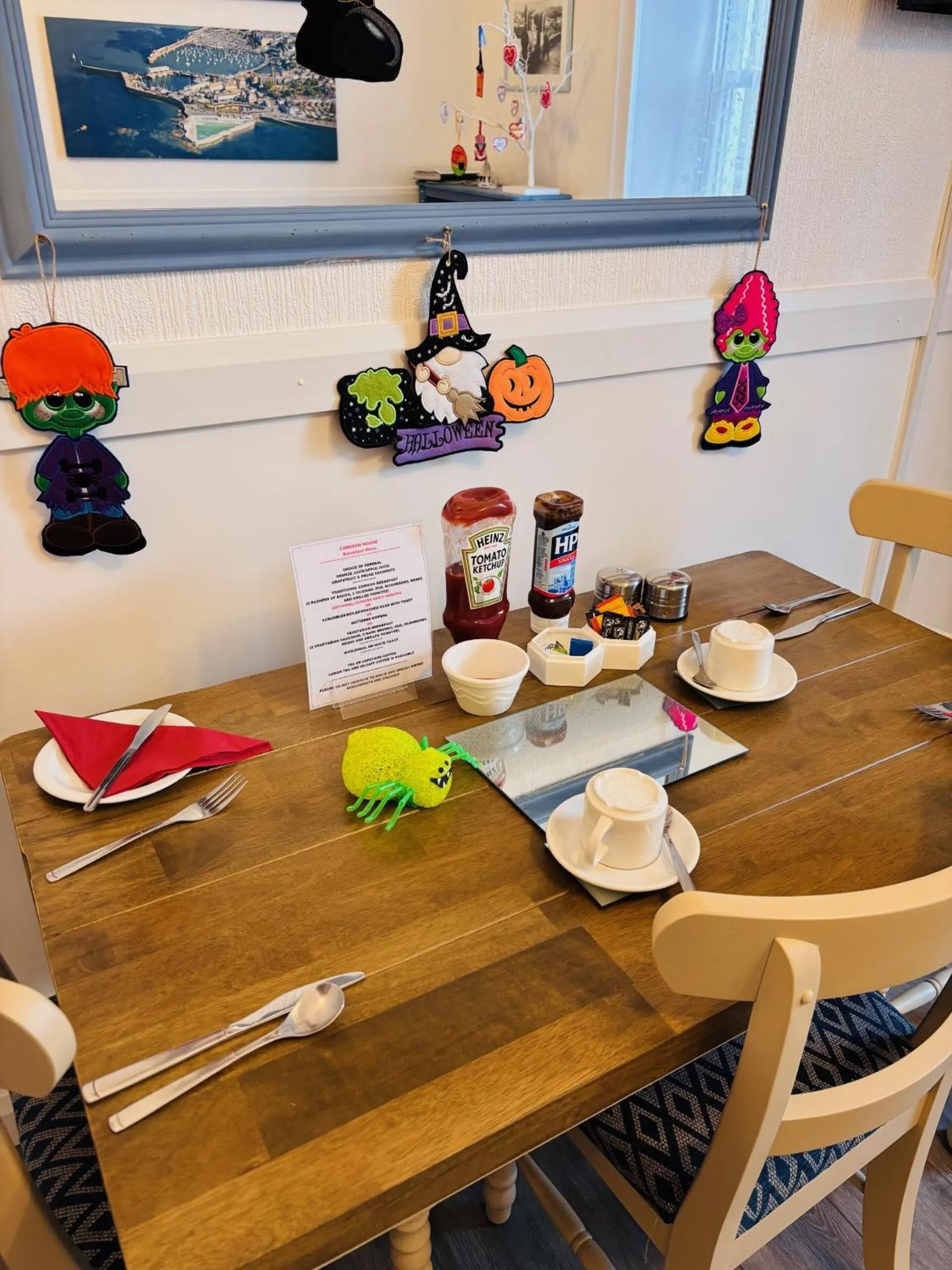 Dining area in Carnson House