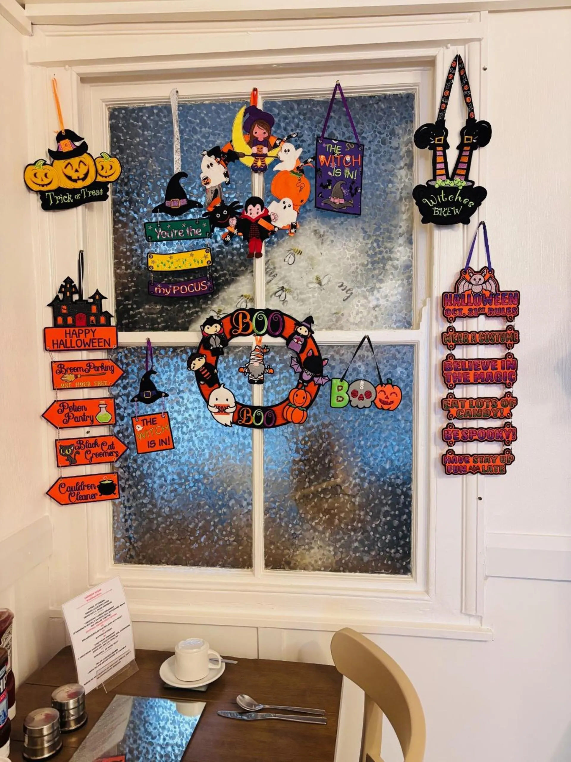 Dining area in Carnson House