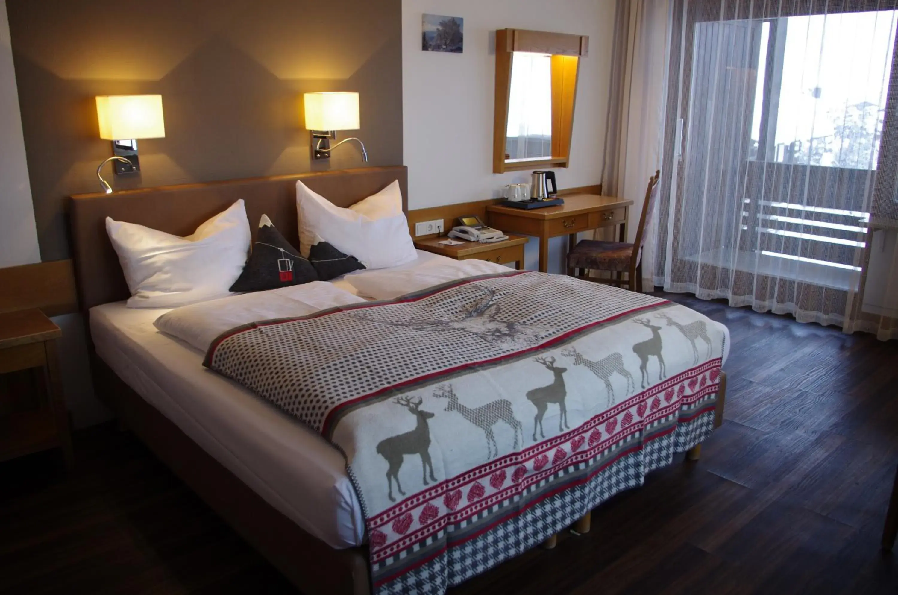 Photo of the whole room, Bed in Hotel Löwen Photo of the whole room, Bed in Hotel Löwen