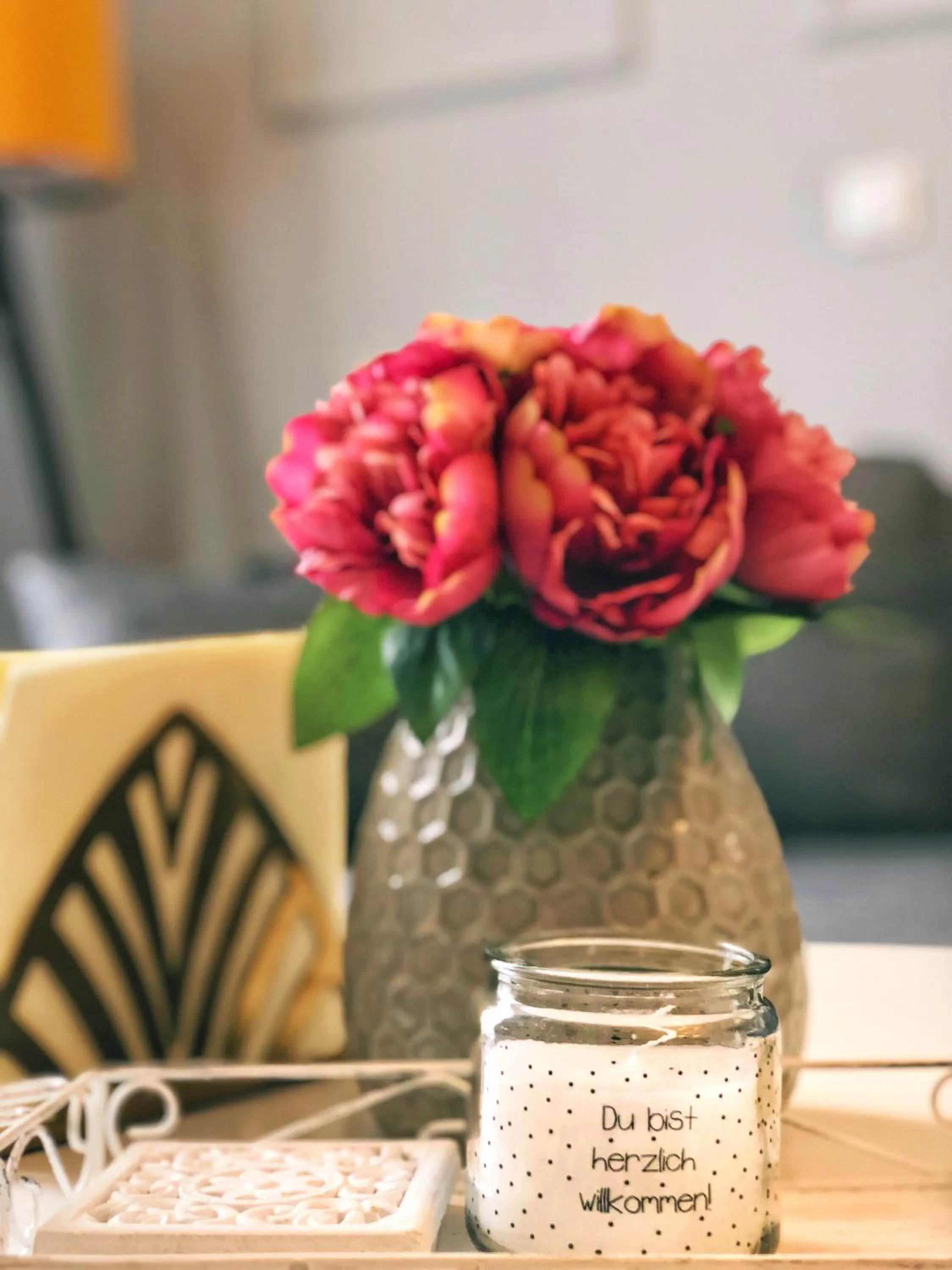 Decorative detail in Teo's Flat