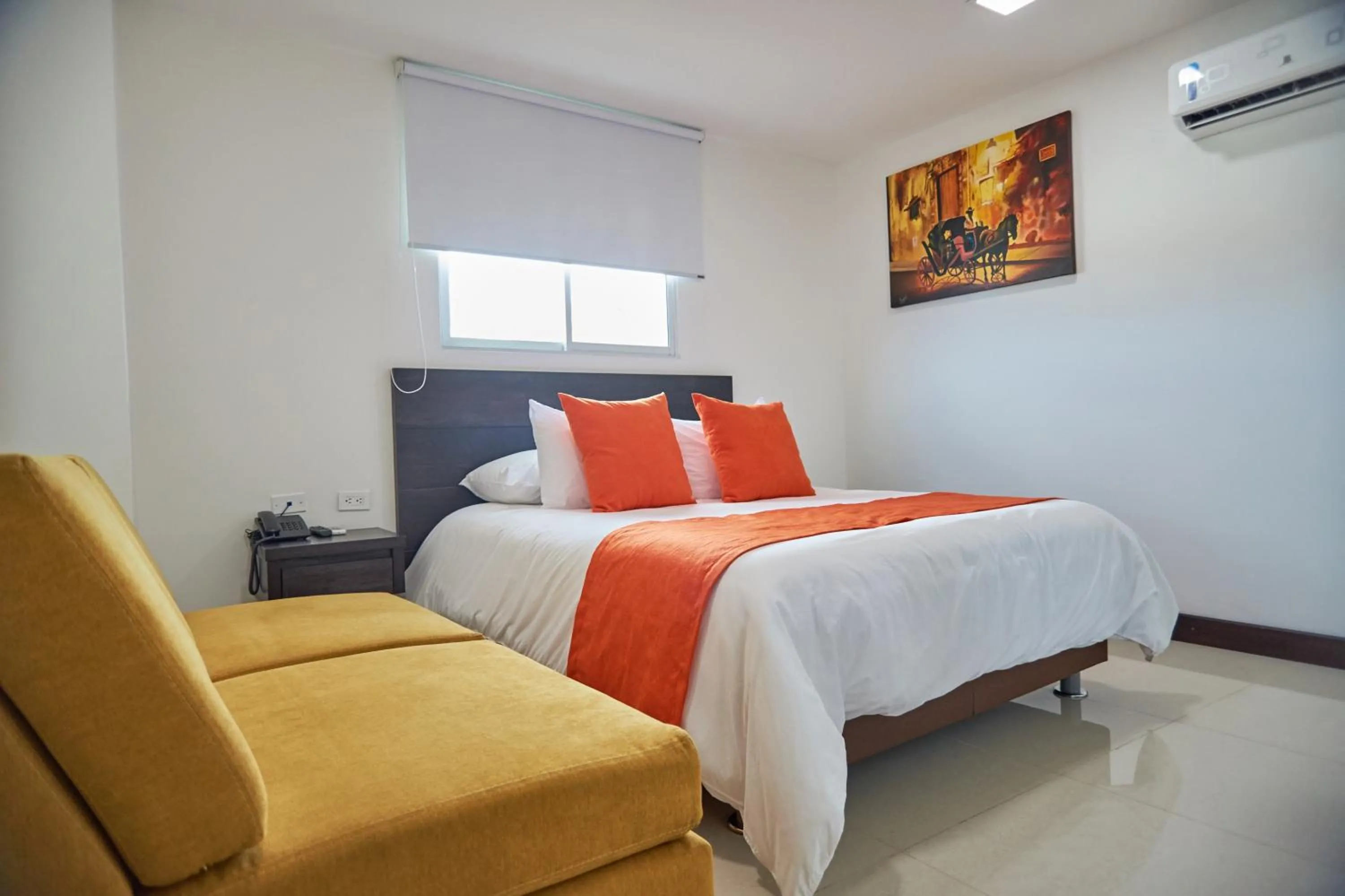 Bed in Hotel G Cartagena