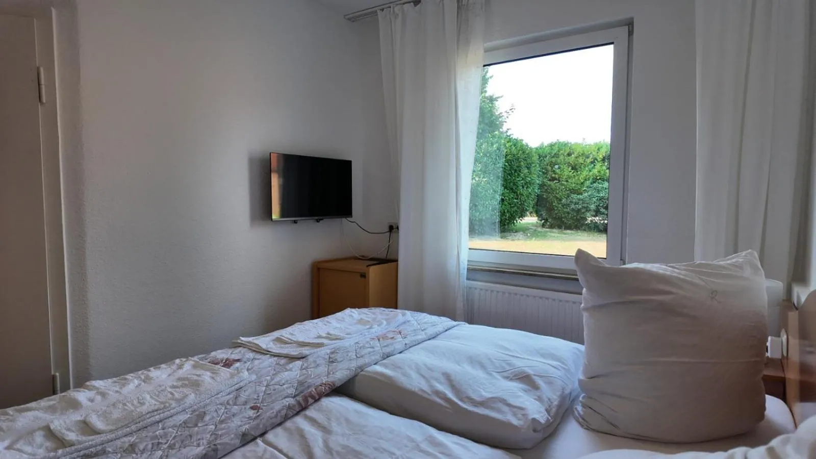 Bed in Hotel Rosenhof