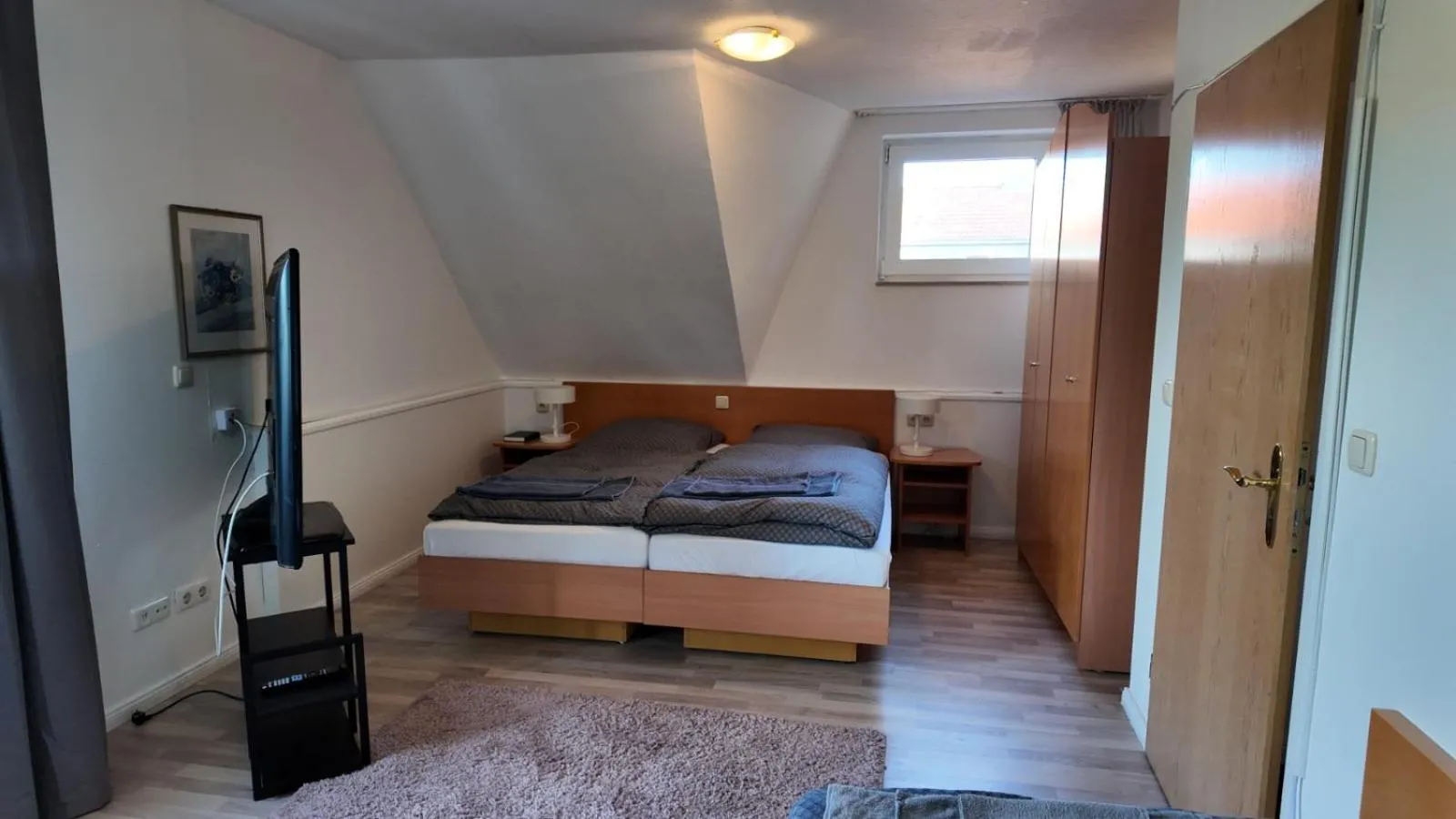 Bed in Hotel Rosenhof