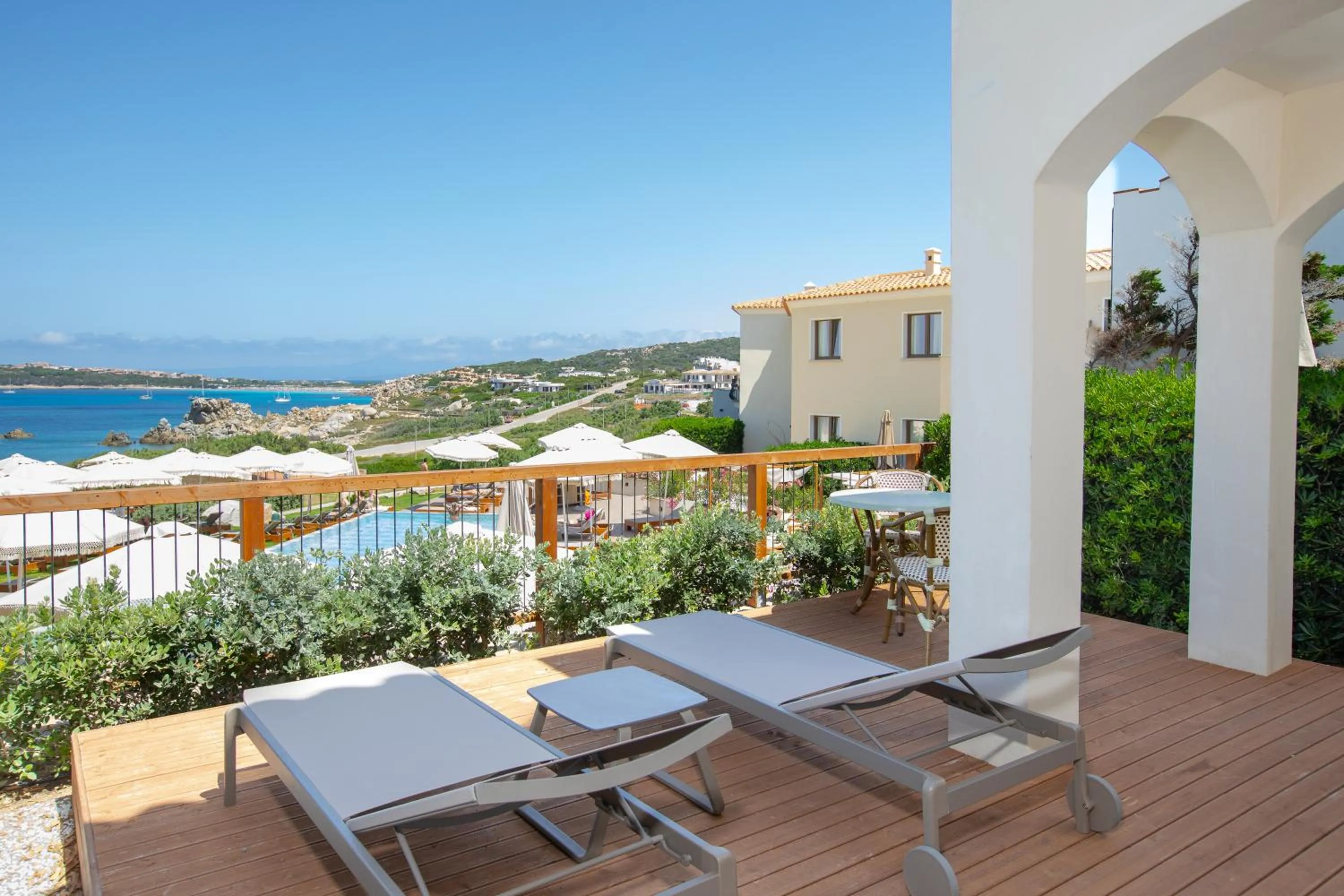 Balcony/Terrace in Mangia's Santa Teresa Sardinia, Curio Collection by Hilton